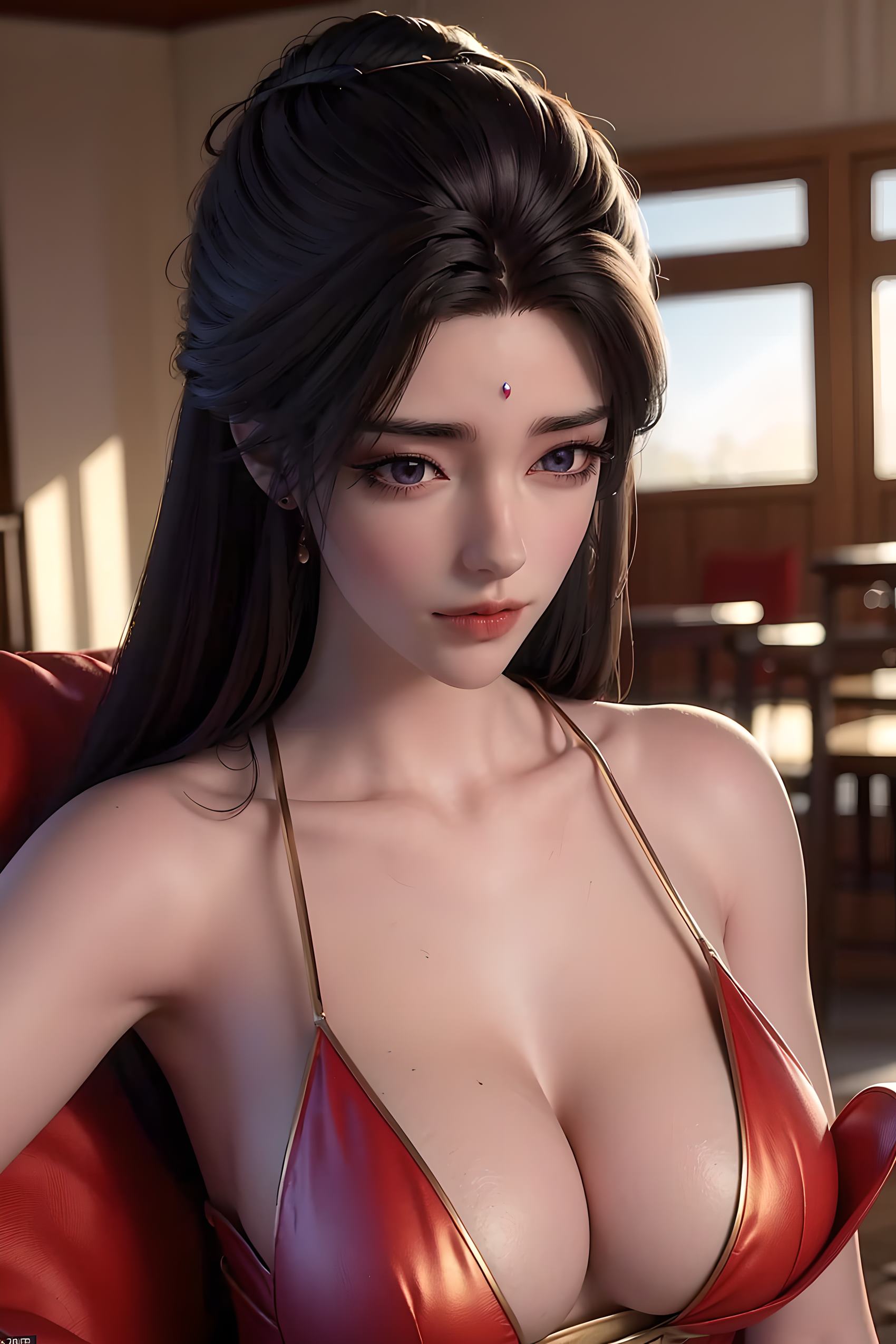 图片[3]-AI绘画 353 月婵[50P]-草丛看图