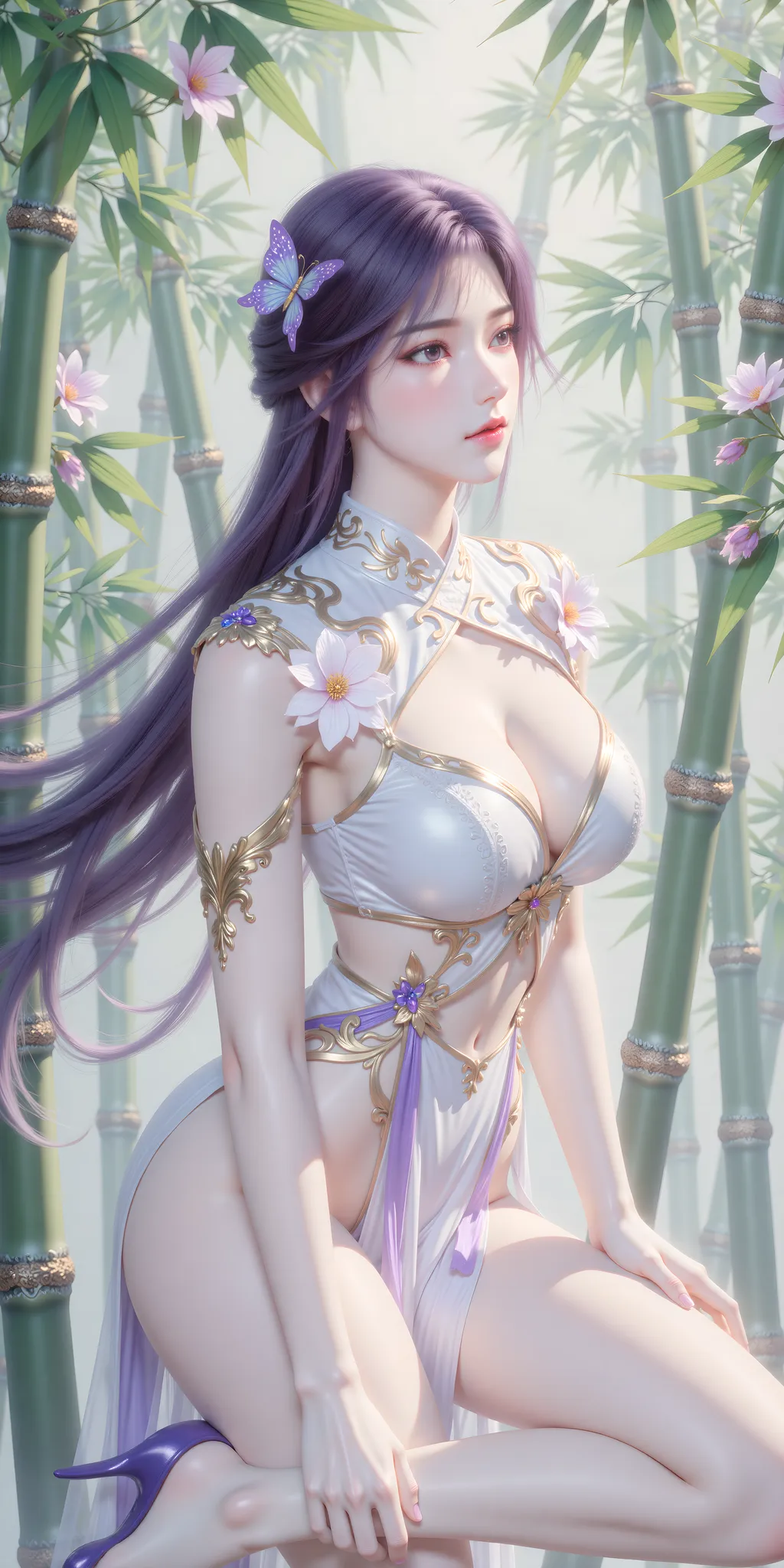 图片[5]-精选AI绘画 831 完美世界-云曦[12P]-草丛看图