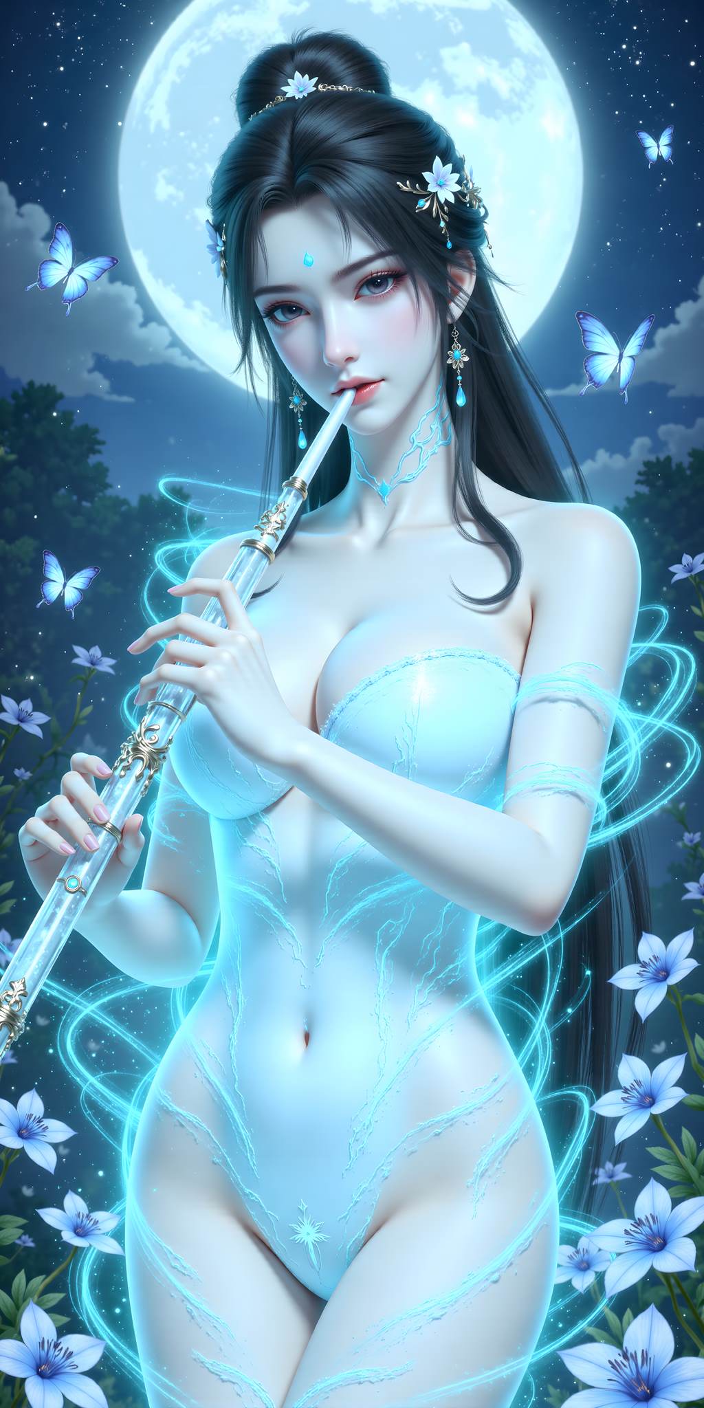 图片[3]-精选AI绘画 770 完美世界-清漪[19P]-草丛看图