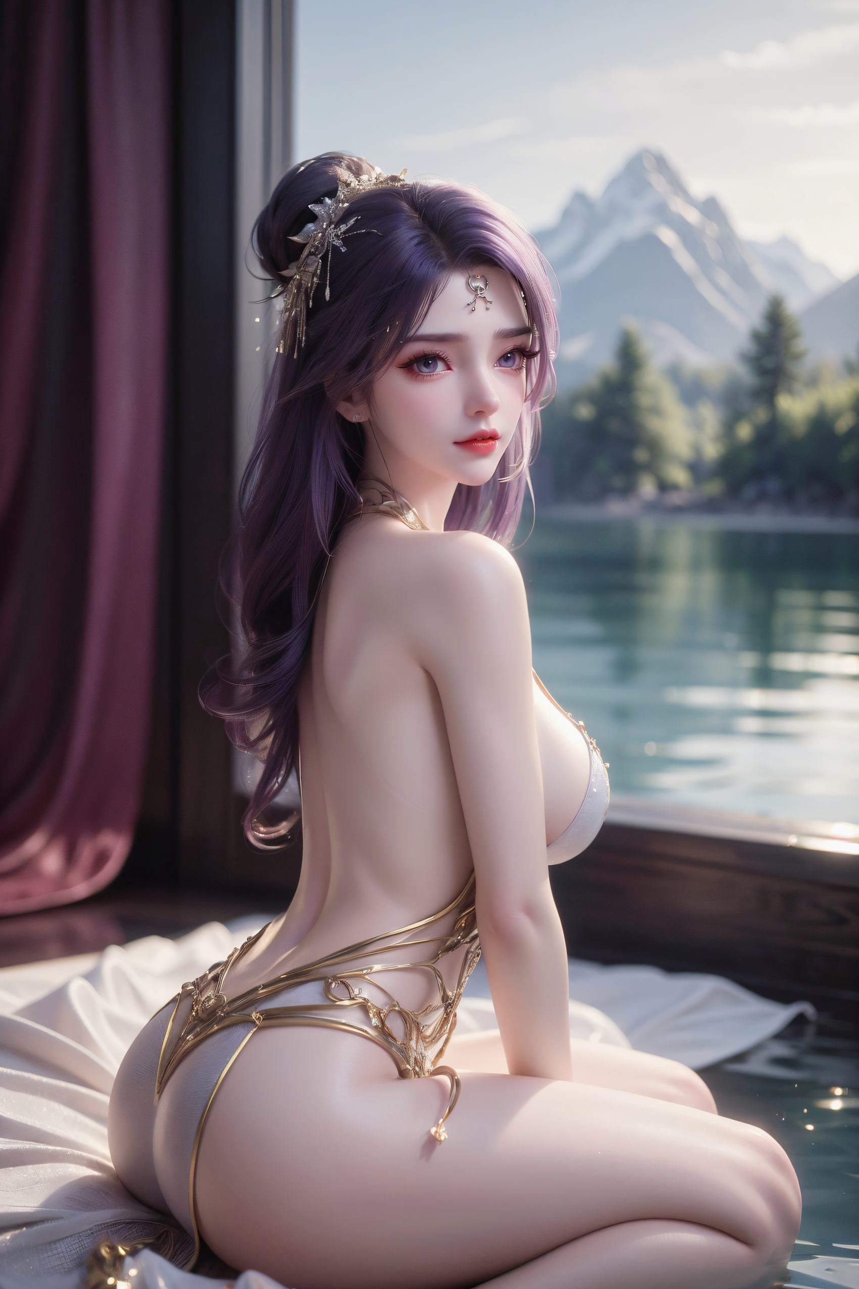 图片[1]-精选AI绘画 356 云曦[24P]-草丛看图