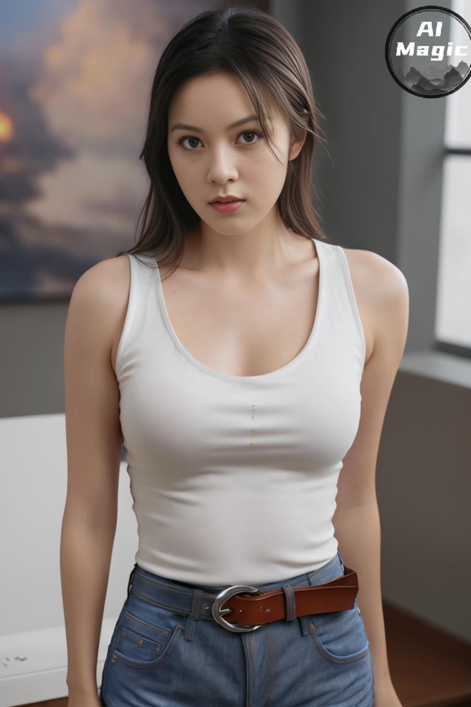 图片[7]-精选[AI绘画] 031 要是有个这种女朋友可以吹一辈子了[38P]-草丛看图