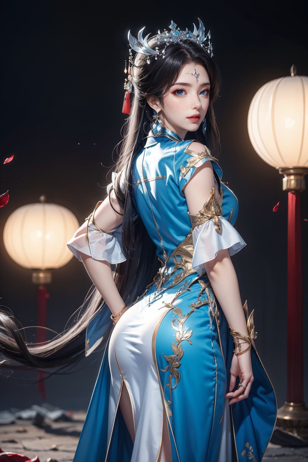 图片[3]-精选AI绘画 281 宁雨蝶[61P]-草丛看图