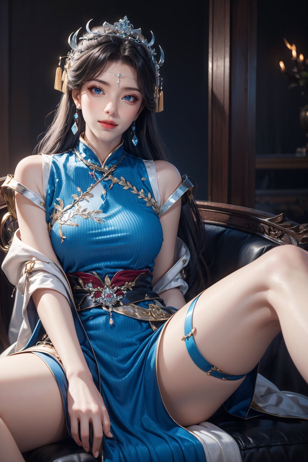 图片[5]-精选AI绘画 281 宁雨蝶[61P]-草丛看图