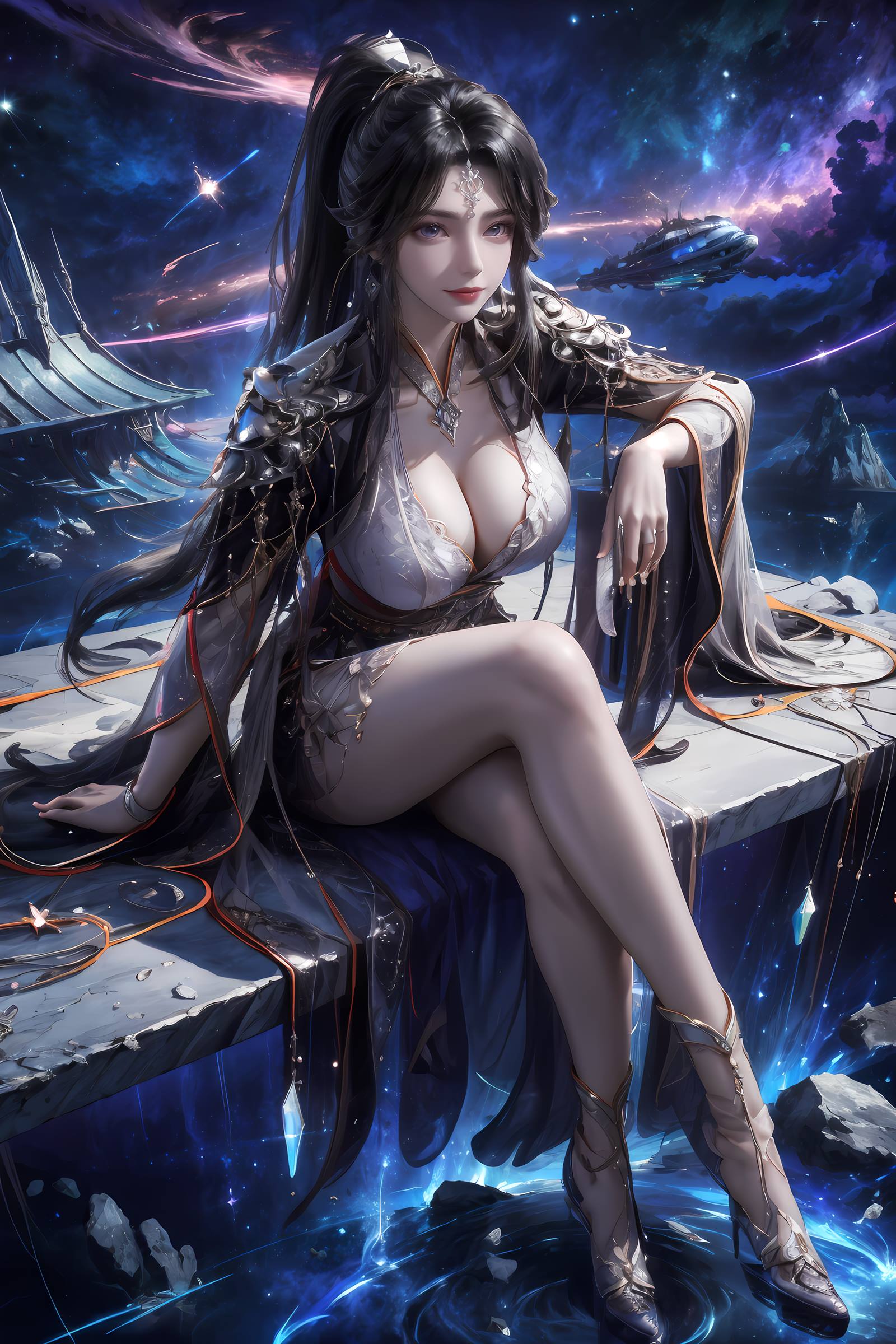 图片[2]-精选AI绘画 171 仙逆 周紫虹[23P]-草丛看图