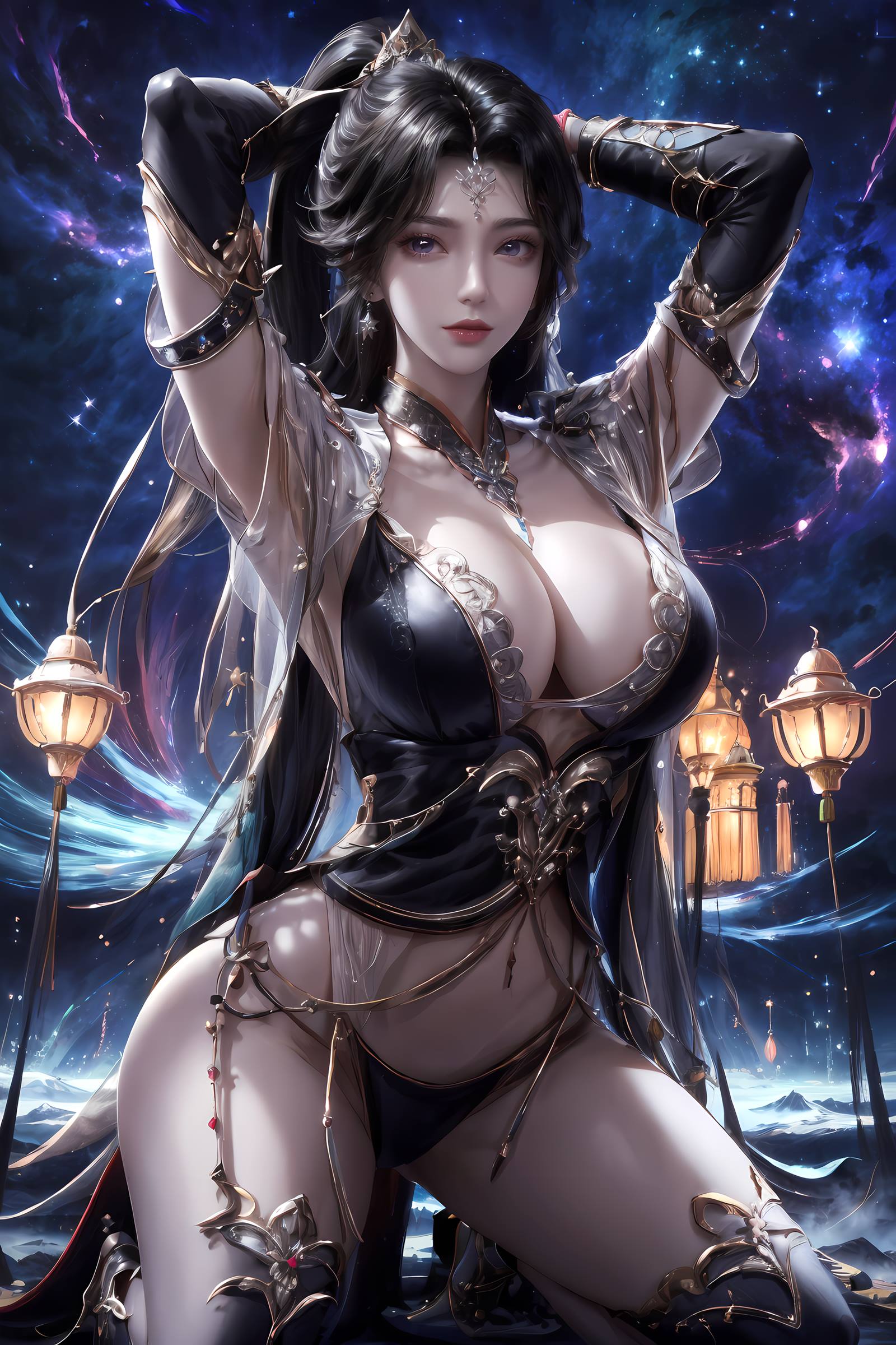 图片[4]-精选AI绘画 171 仙逆 周紫虹[23P]-草丛看图