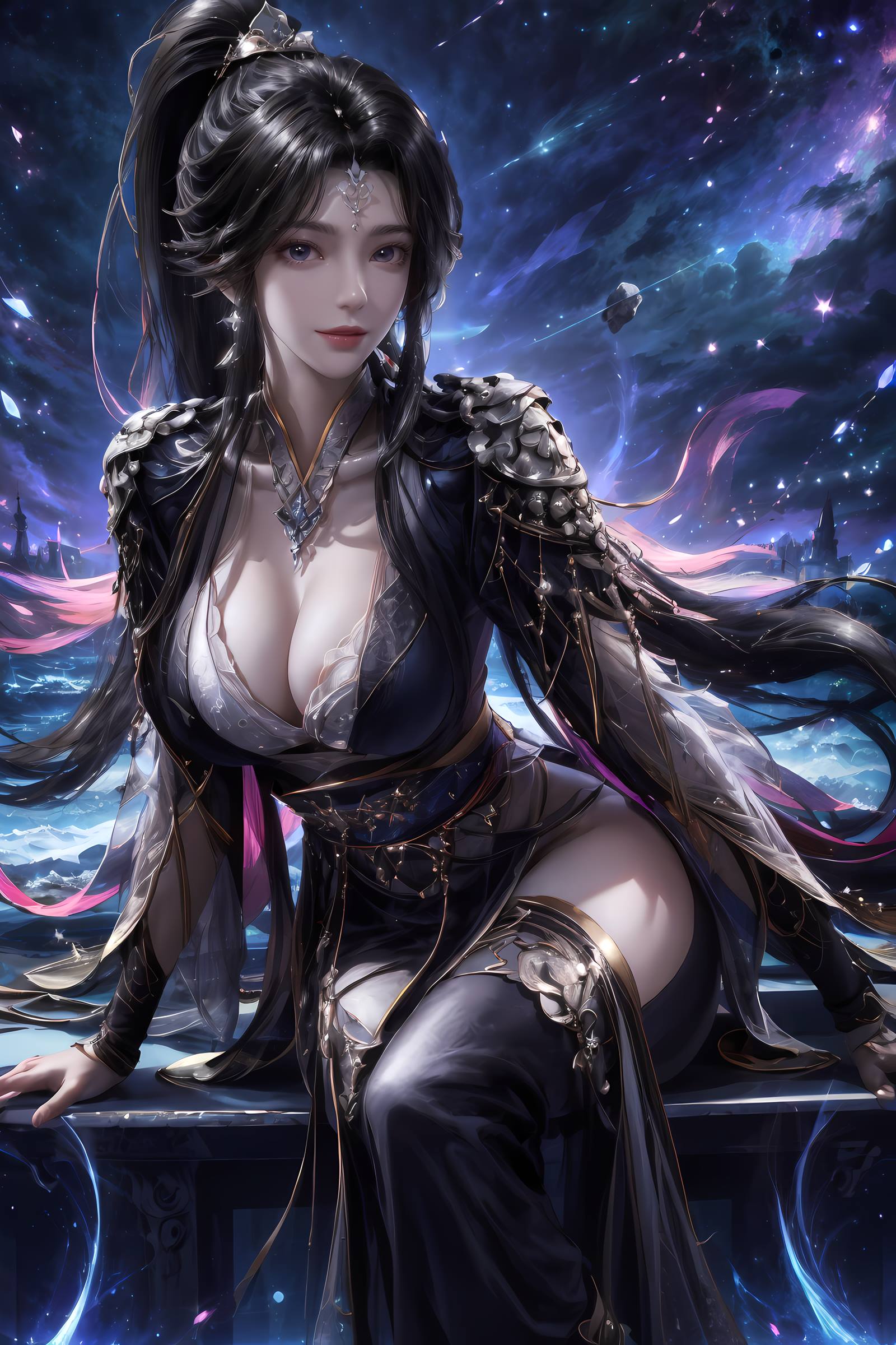 图片[1]-精选AI绘画 171 仙逆 周紫虹[23P]-草丛看图