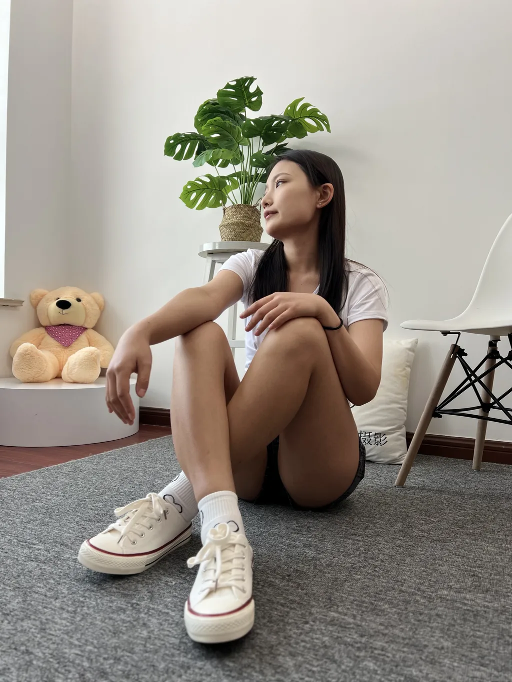 图片[3]-精选三禾摄影 NO.036 休闲短裤 棉袜[122P]-草丛看图