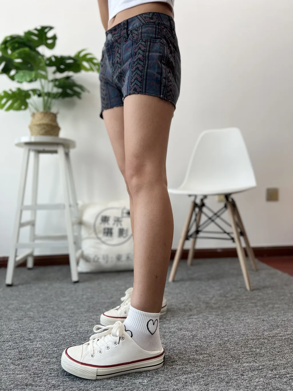 图片[5]-精选三禾摄影 NO.036 休闲短裤 棉袜[122P]-草丛看图