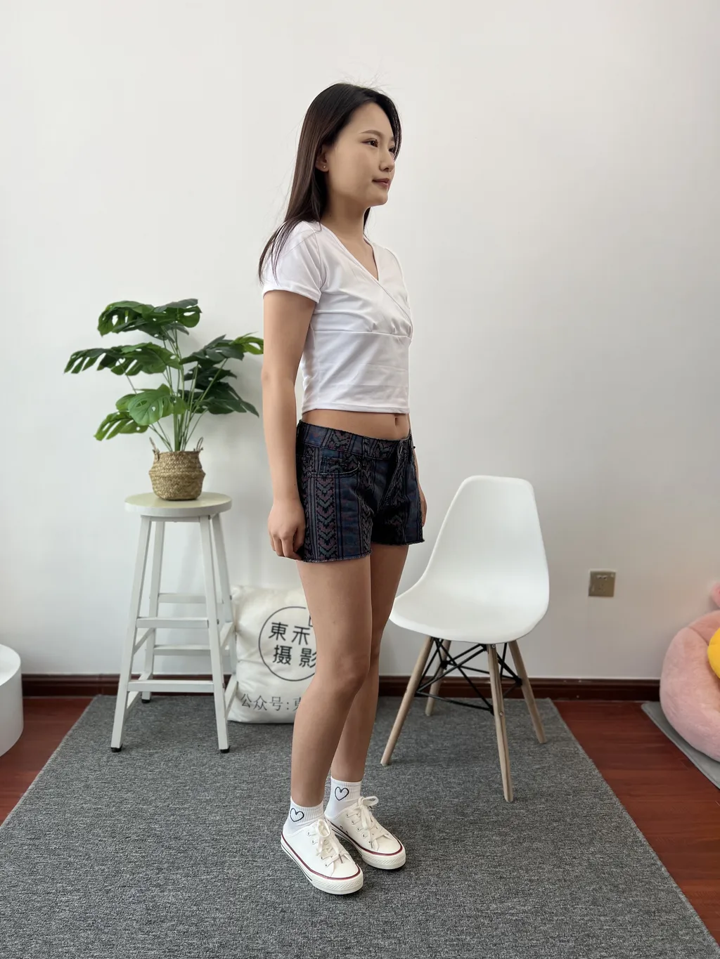 图片[8]-精选三禾摄影 NO.036 休闲短裤 棉袜[122P]-草丛看图