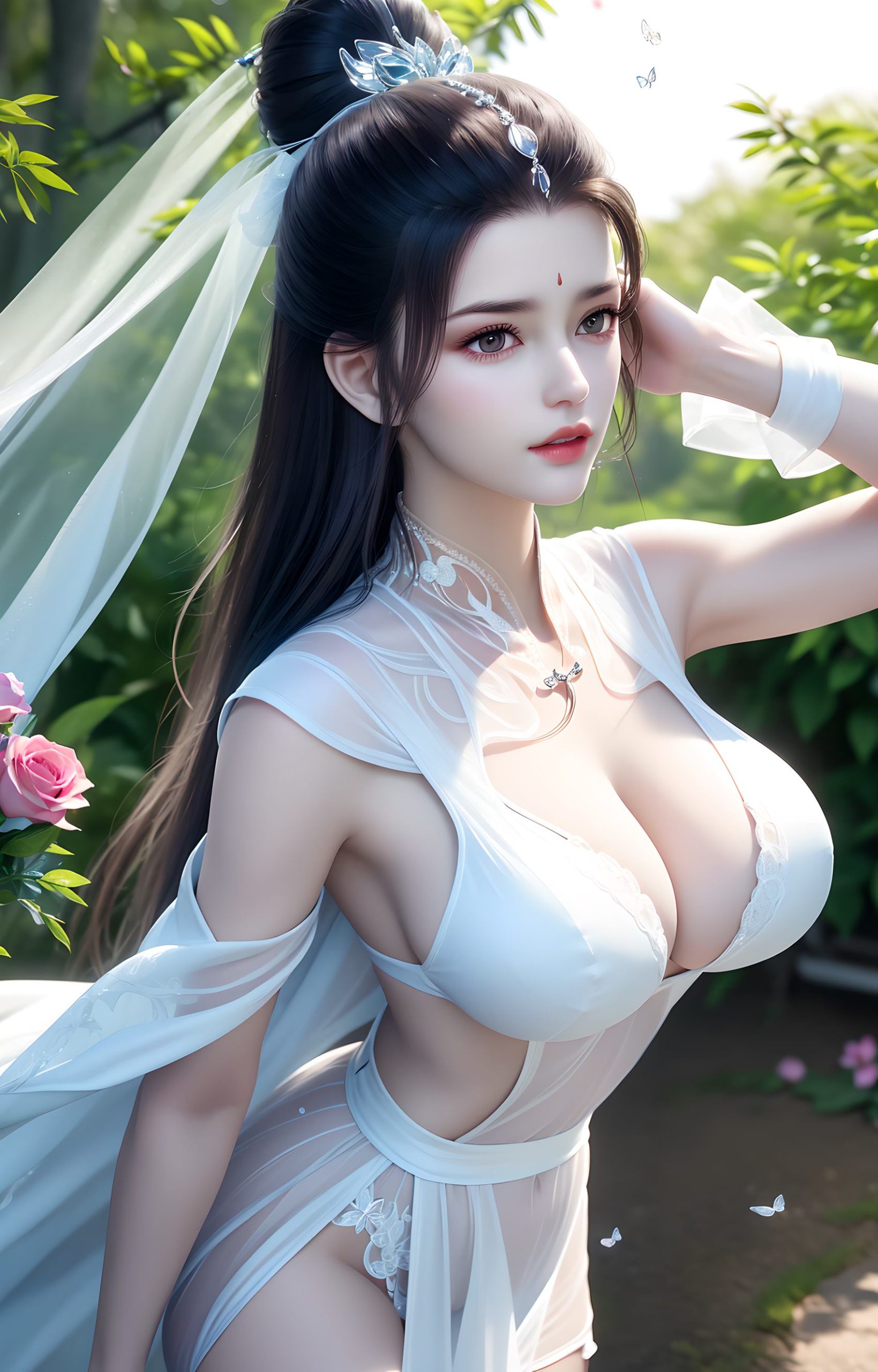 图片[2]-精选AI绘画 207 师兄啊师兄-有琴泫雅[9P]-草丛看图