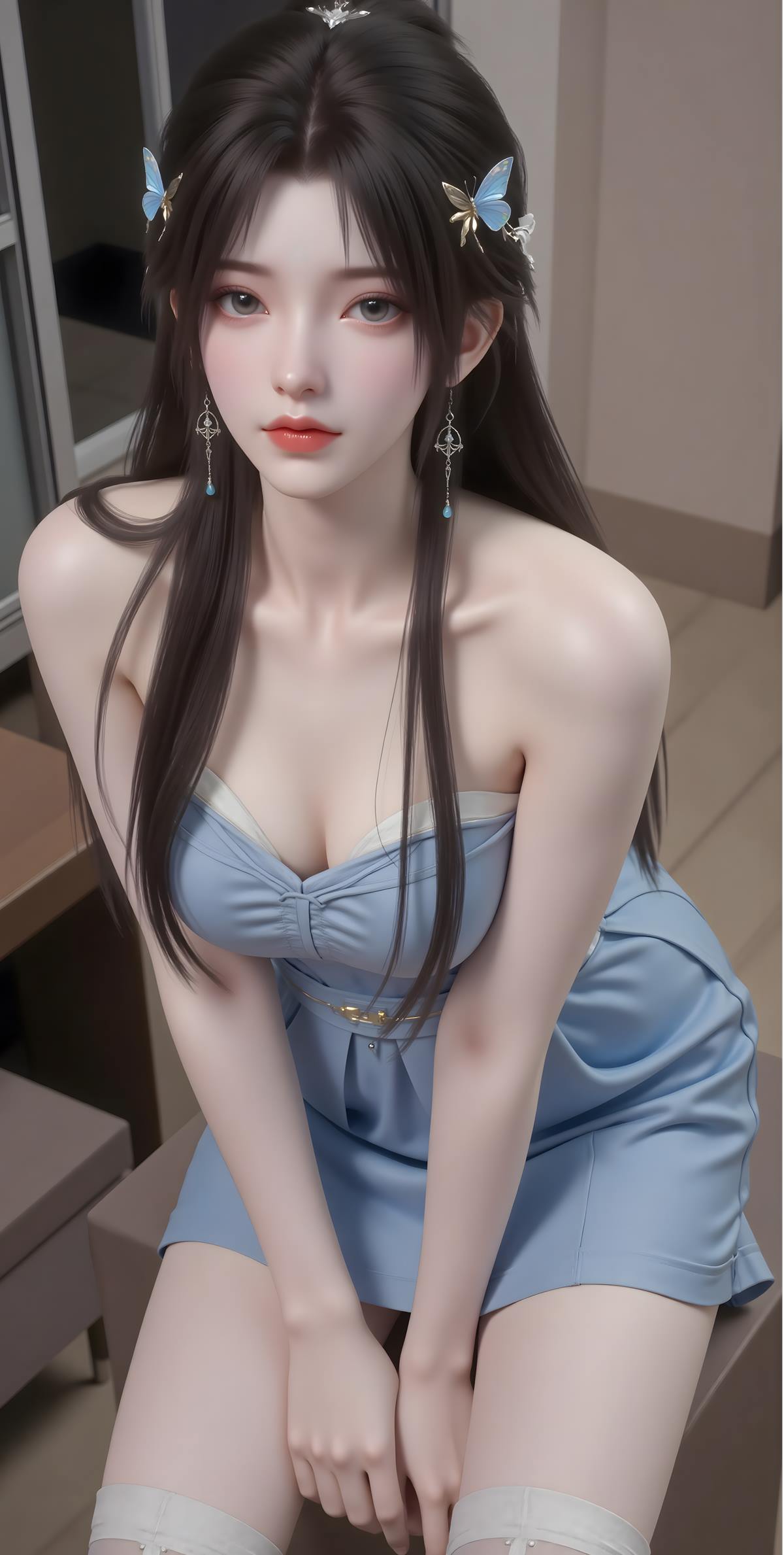 图片[5]-精选AI绘画 686 清漪 [74P]-草丛看图