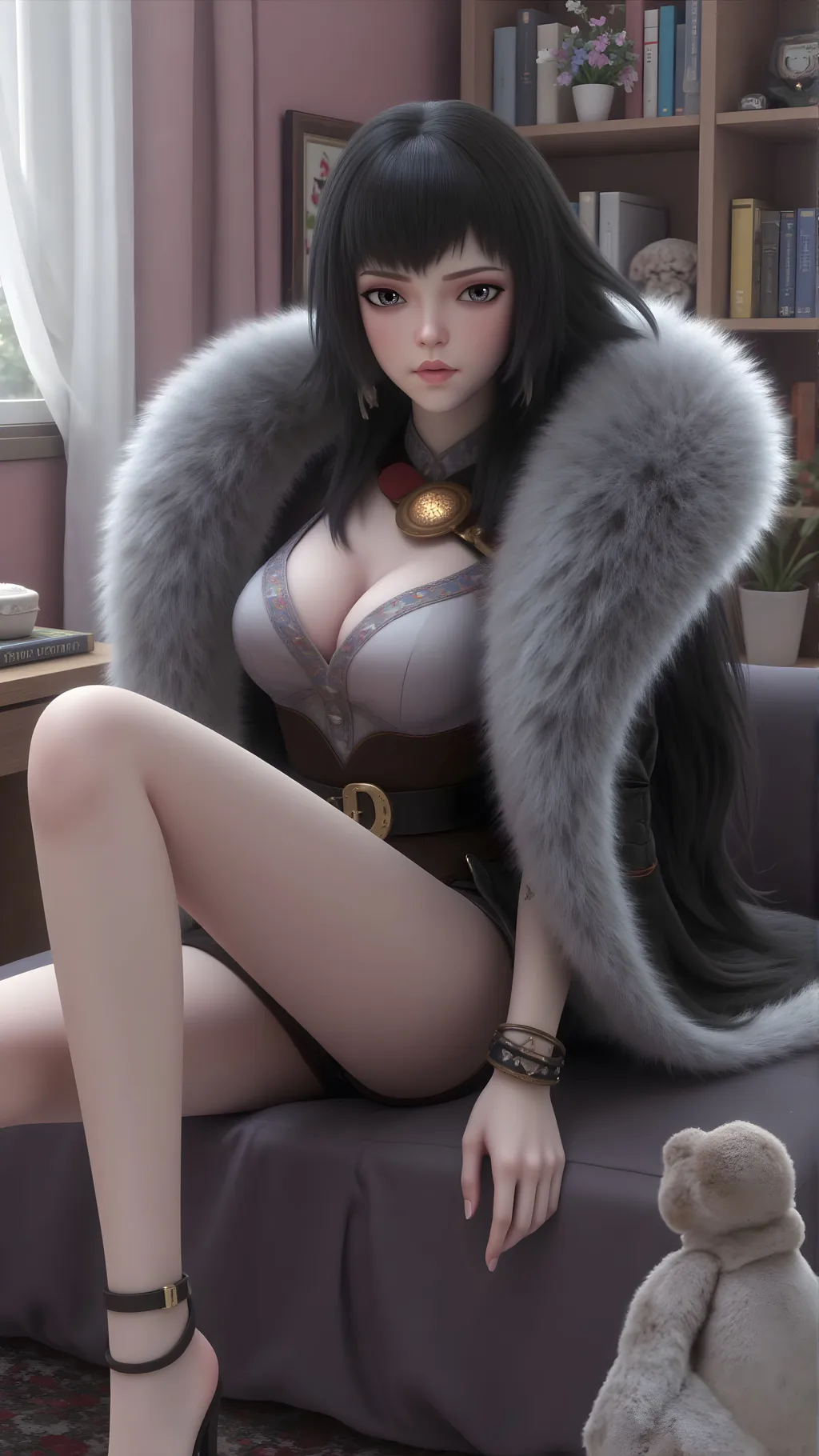 图片[4]-精选AI绘画 859 灵笼-白月魁[76P]-草丛看图