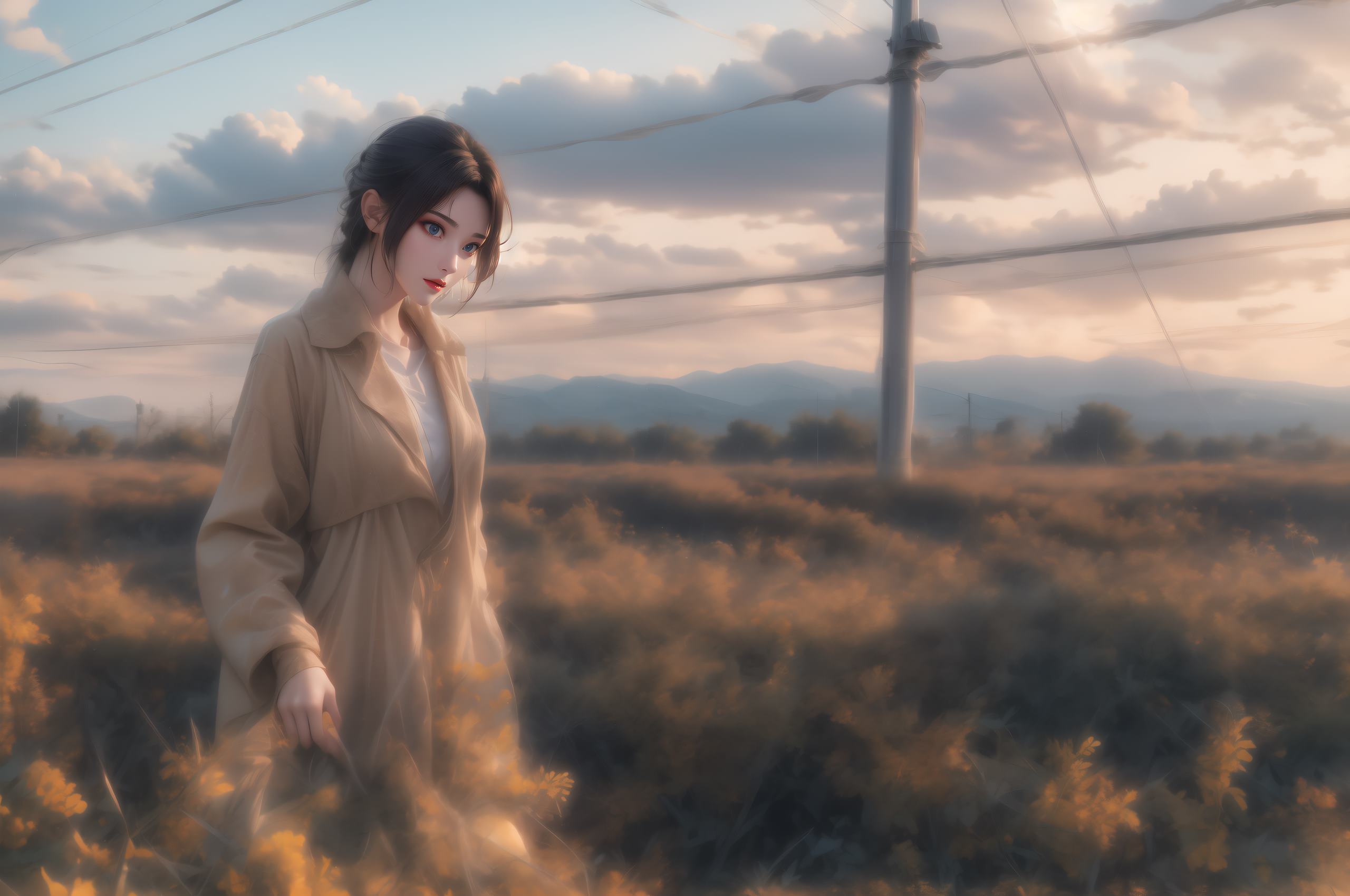 图片[4]-精选AI绘画 364 云韵 [56P]-草丛看图