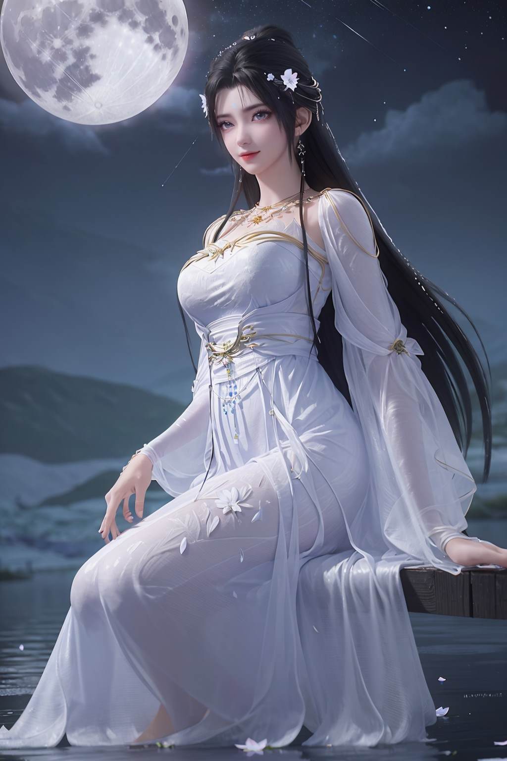 图片[2]-精选AI绘画 799 清漪[85P]-草丛看图