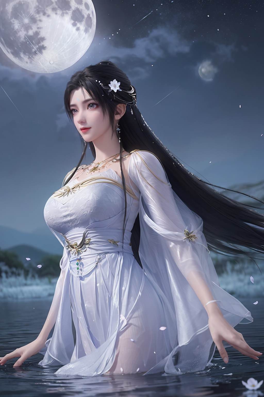 图片[4]-精选AI绘画 799 清漪[85P]-草丛看图