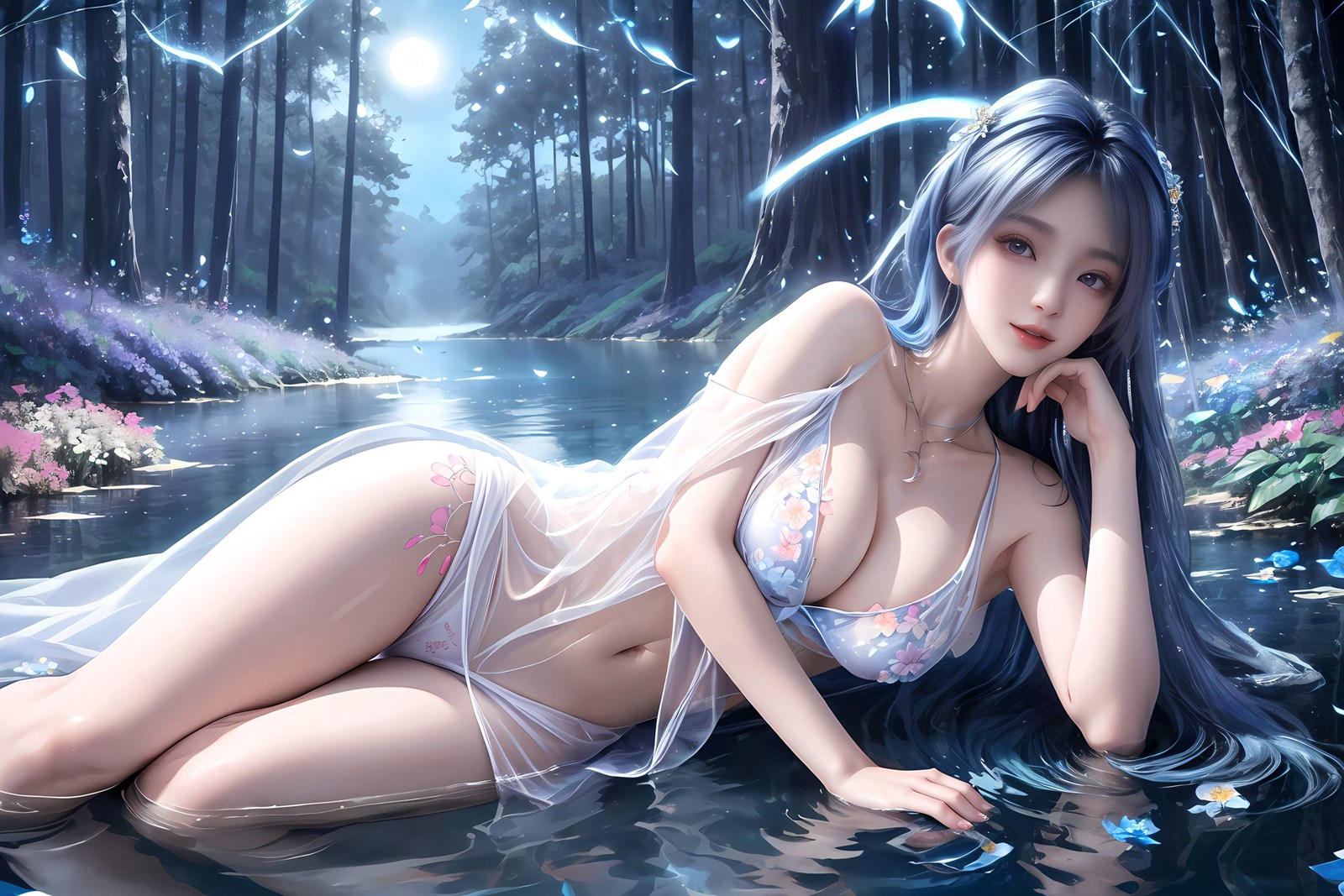 图片[4]-精选AI绘画 233 遮天-姬紫月[23P]-草丛看图