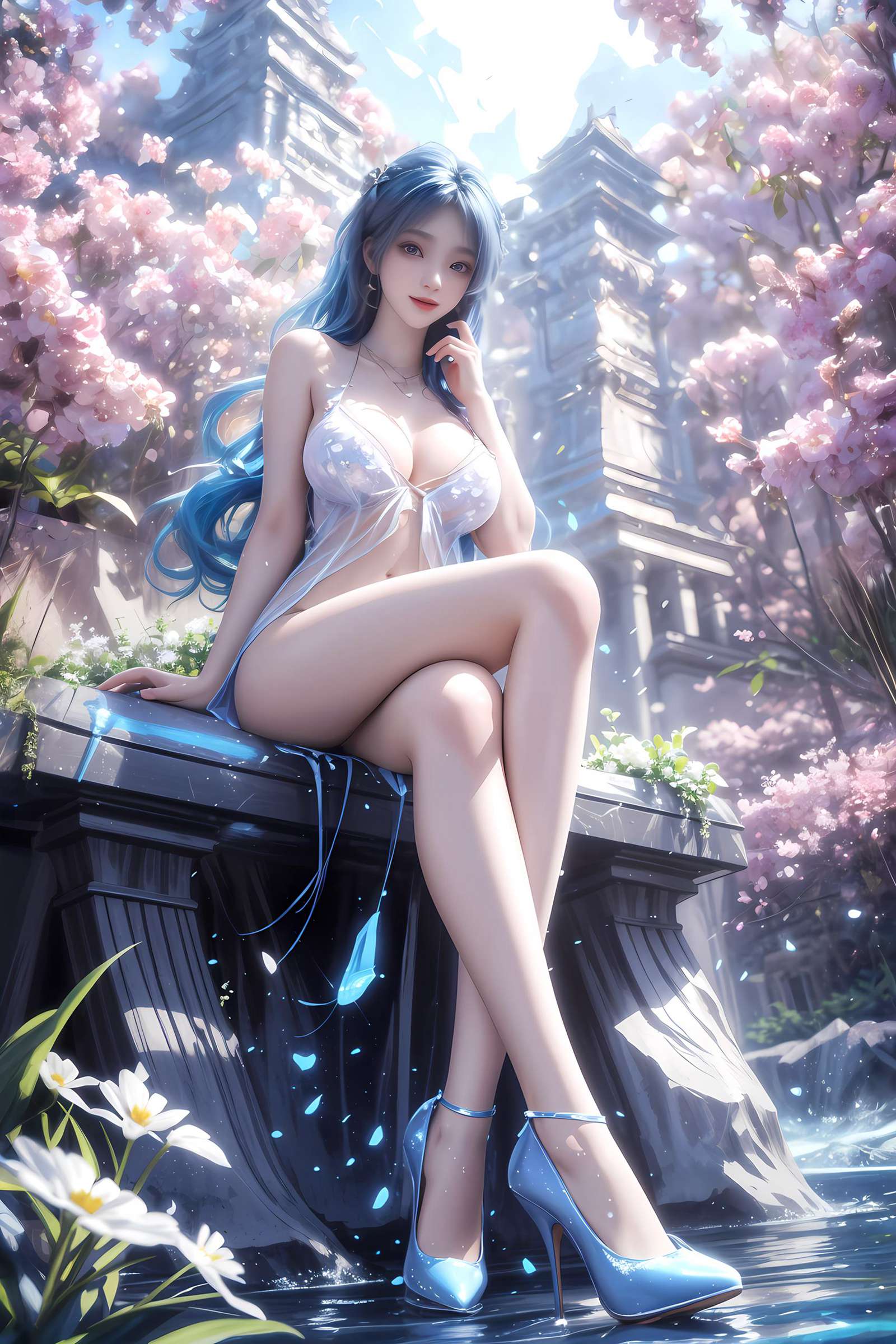 图片[8]-精选AI绘画 233 遮天-姬紫月[23P]-草丛看图