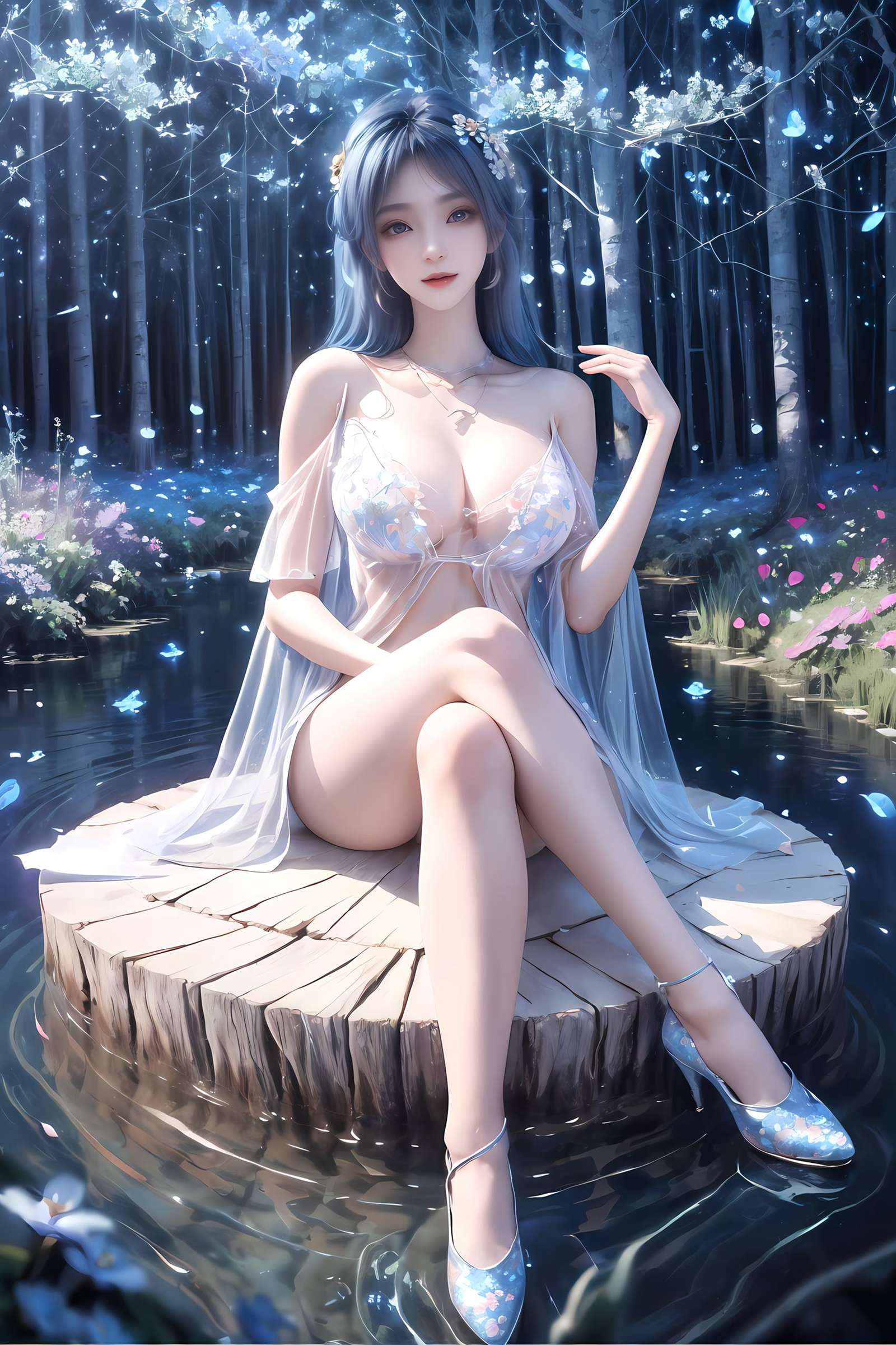 图片[1]-精选AI绘画 233 遮天-姬紫月[23P]-草丛看图