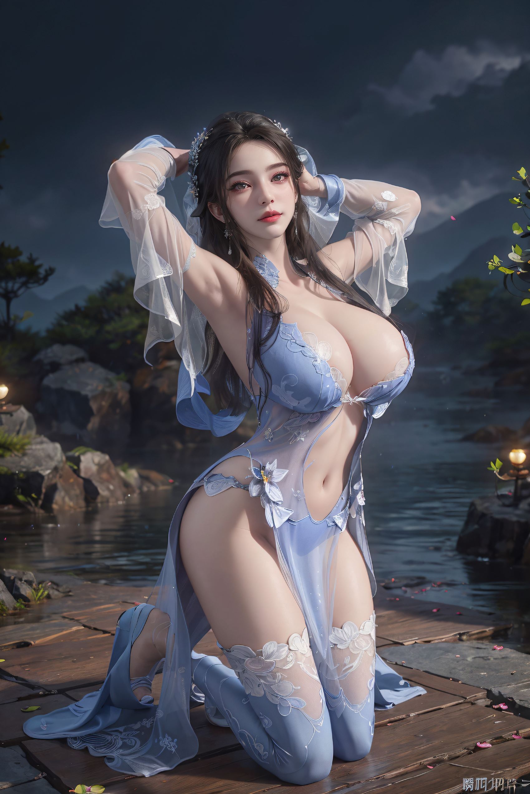 图片[3]-精选AI绘画 177 仙逆-李慕婉[19P]-草丛看图