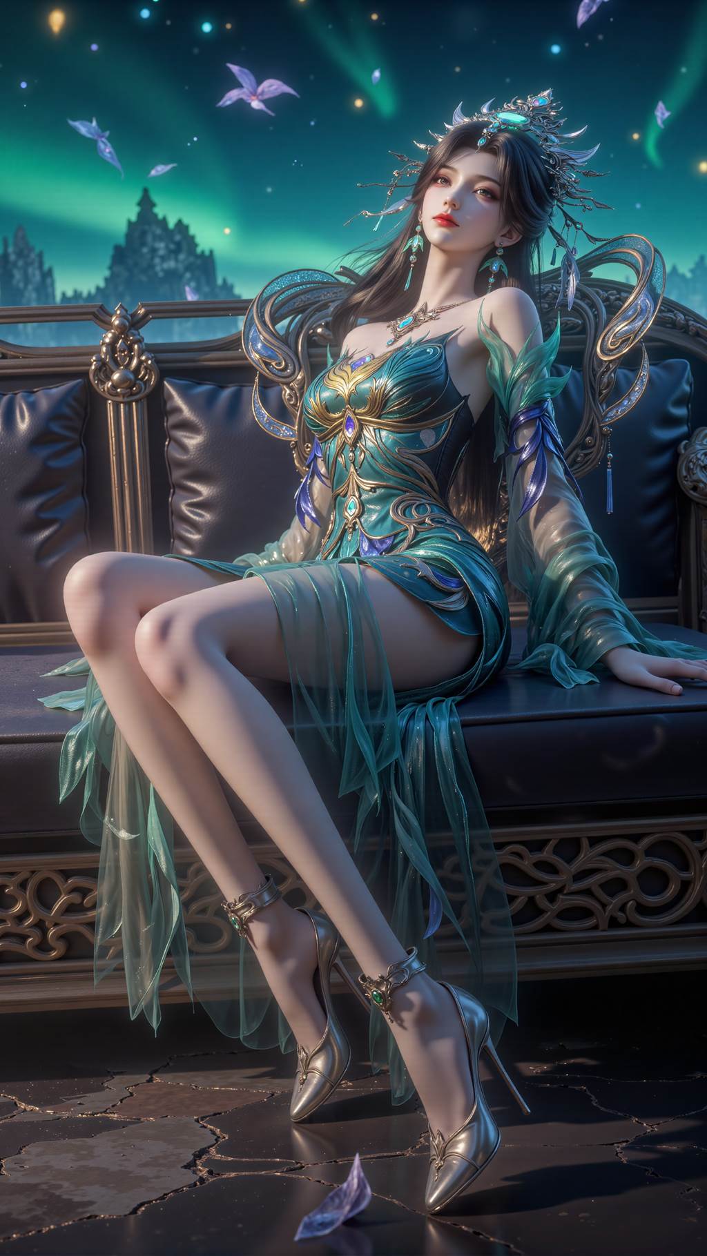 图片[5]-精选AI绘画 751 燕倾菲梅妃姜立 [16P]-草丛看图