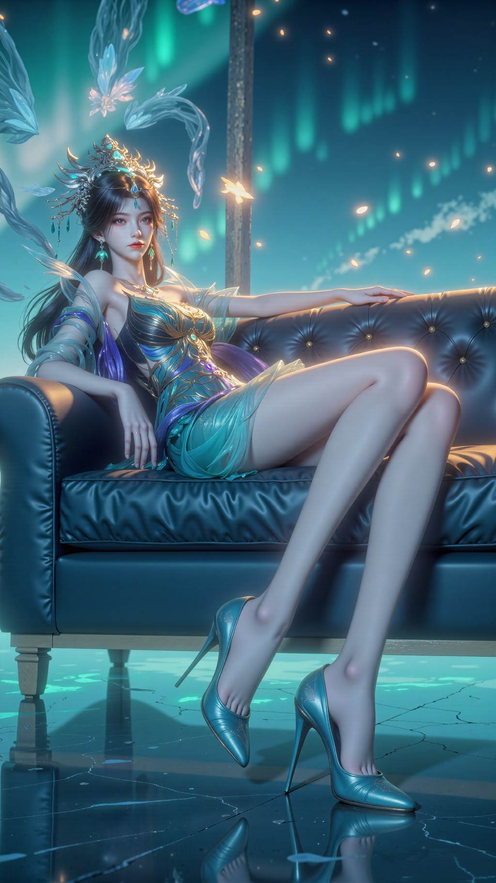 图片[6]-精选AI绘画 751 燕倾菲梅妃姜立 [16P]-草丛看图