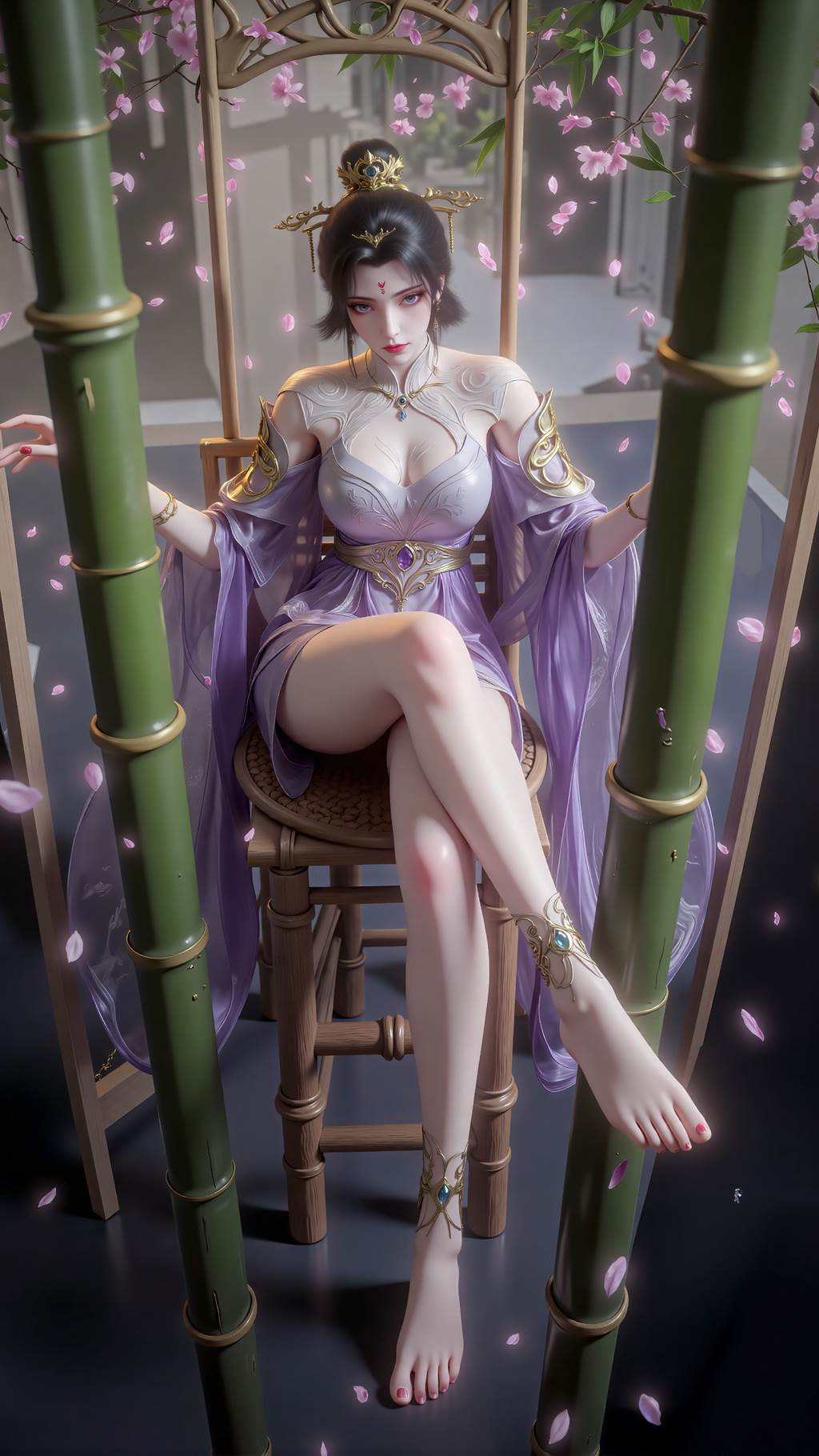 图片[8]-精选AI绘画 751 燕倾菲梅妃姜立 [16P]-草丛看图