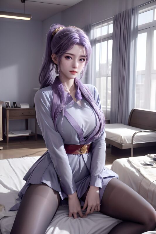 精选AI绘画 333 云霄[27P]-草丛看图