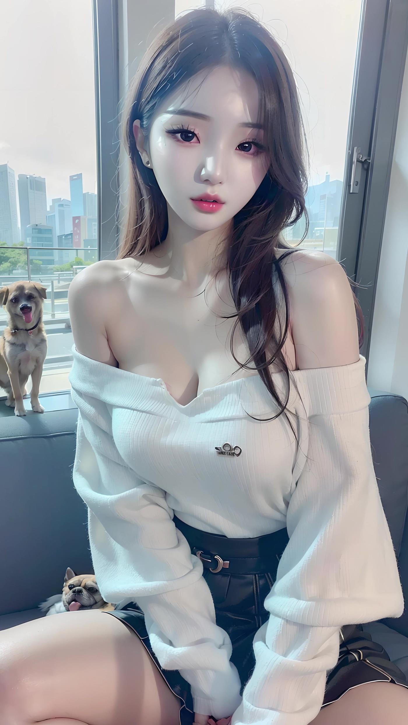 图片[4]-AI绘画 001 art girl friend [51P]-草丛看图