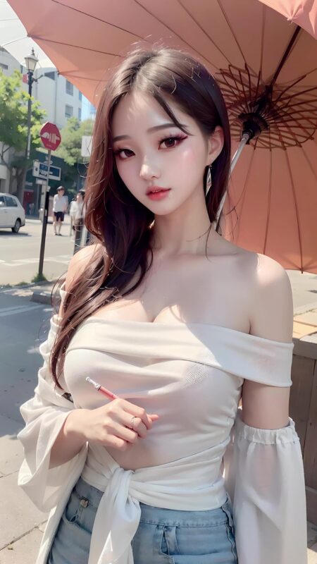 AI绘画 001 art girl friend [51P]-草丛看图