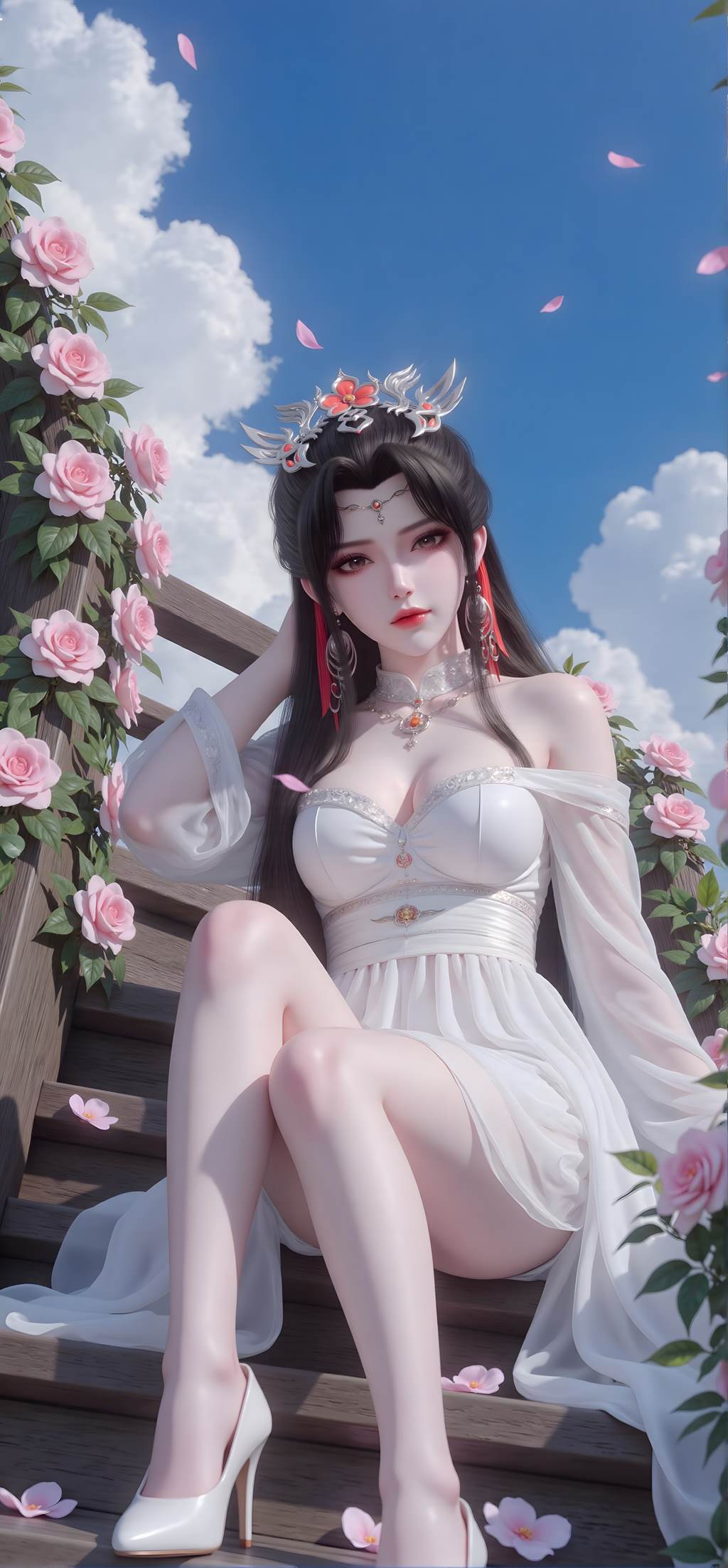 图片[5]-精选AI绘画 771 仙逆-柳眉[20P]-草丛看图