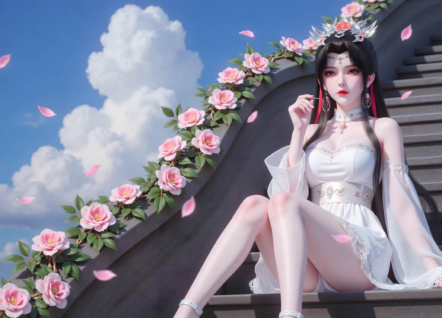 图片[6]-精选AI绘画 771 仙逆-柳眉[20P]-草丛看图