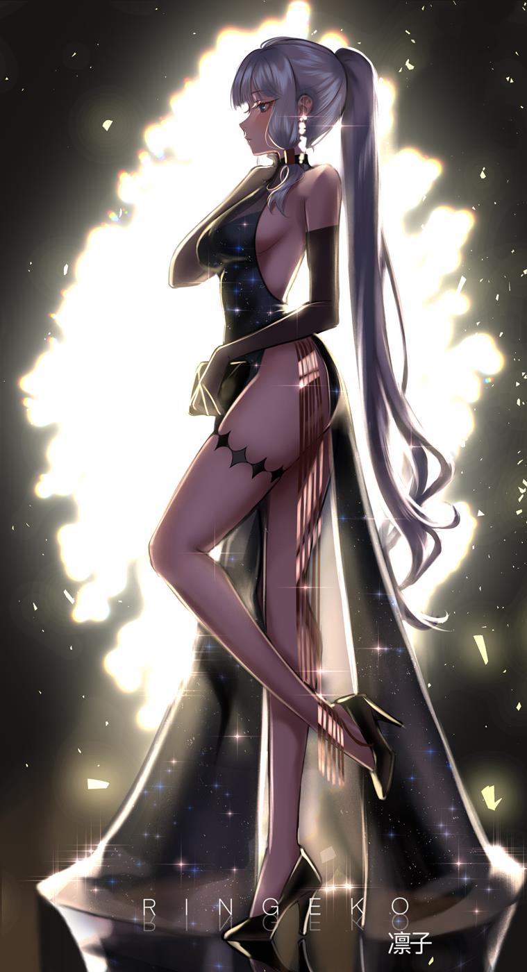图片[2]-精选AI绘画 055画师ringeko 凛子 作品 2022.8-2023.9 [121P]-草丛看图