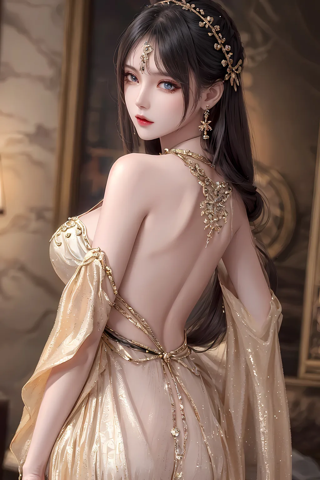 图片[2]-精选AI绘画 892 武娘精致礼服[54P]-草丛看图