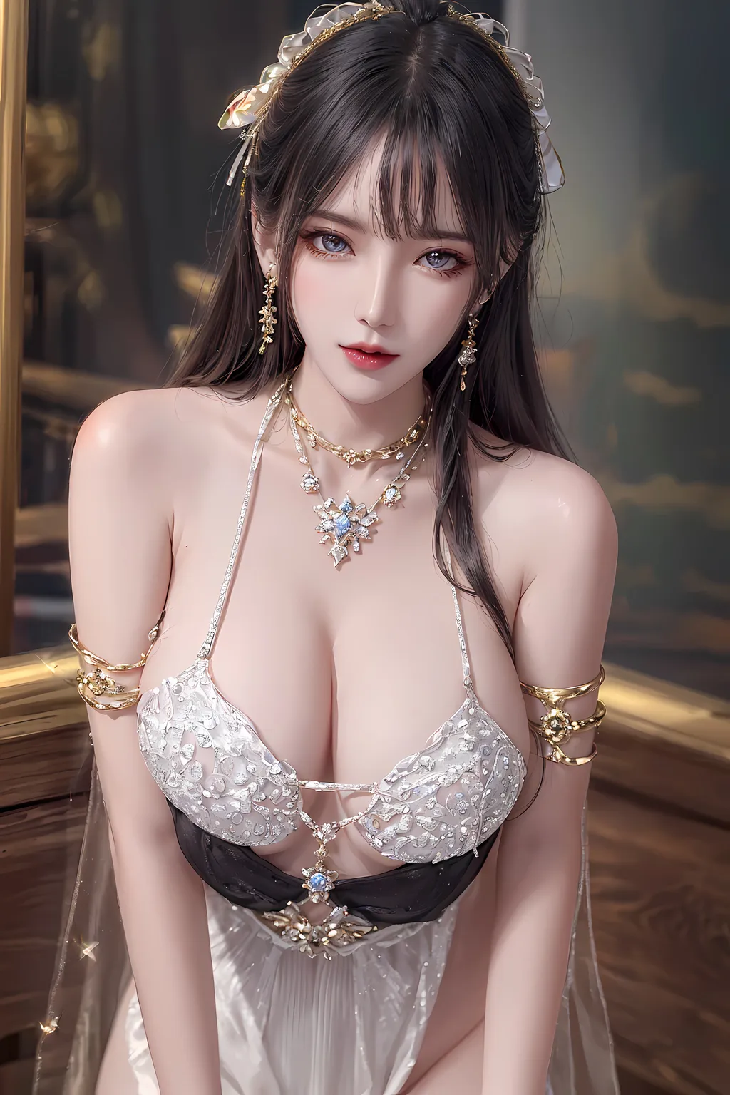 图片[3]-精选AI绘画 892 武娘精致礼服[54P]-草丛看图