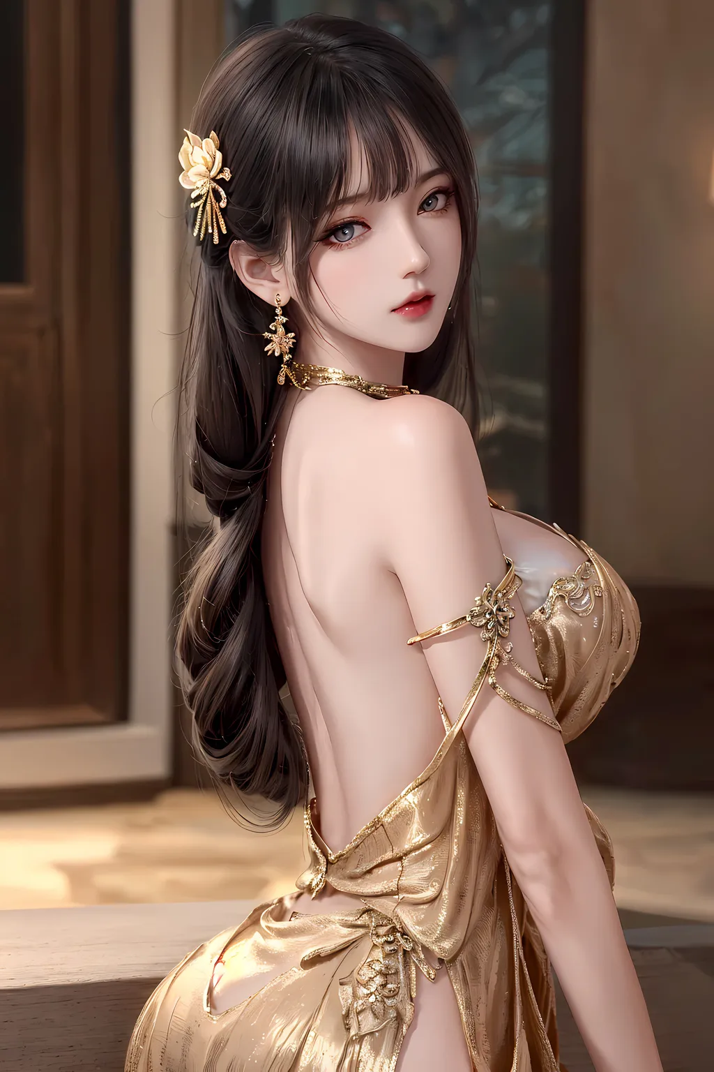 图片[4]-精选AI绘画 892 武娘精致礼服[54P]-草丛看图