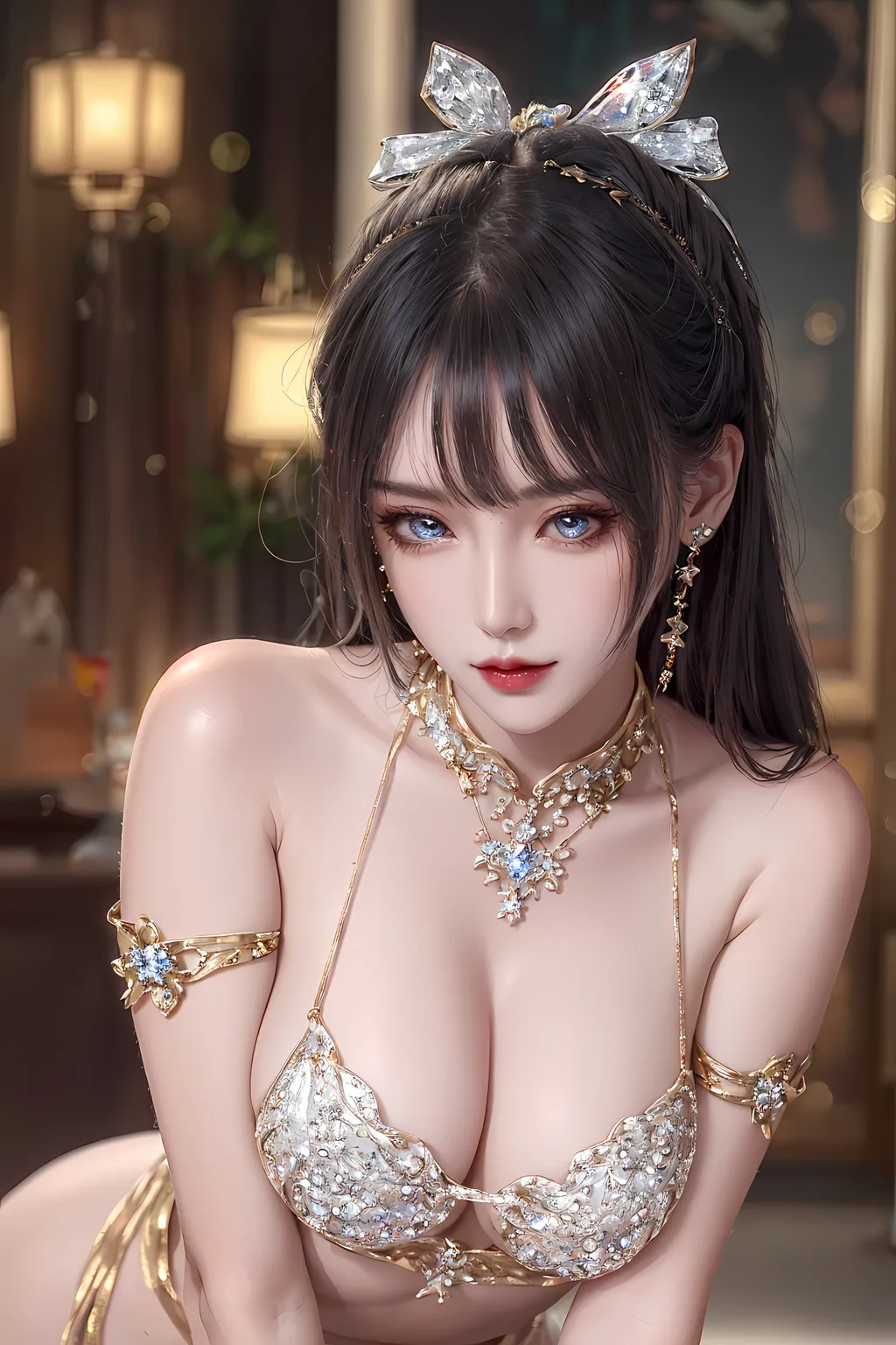 图片[5]-精选AI绘画 892 武娘精致礼服[54P]-草丛看图