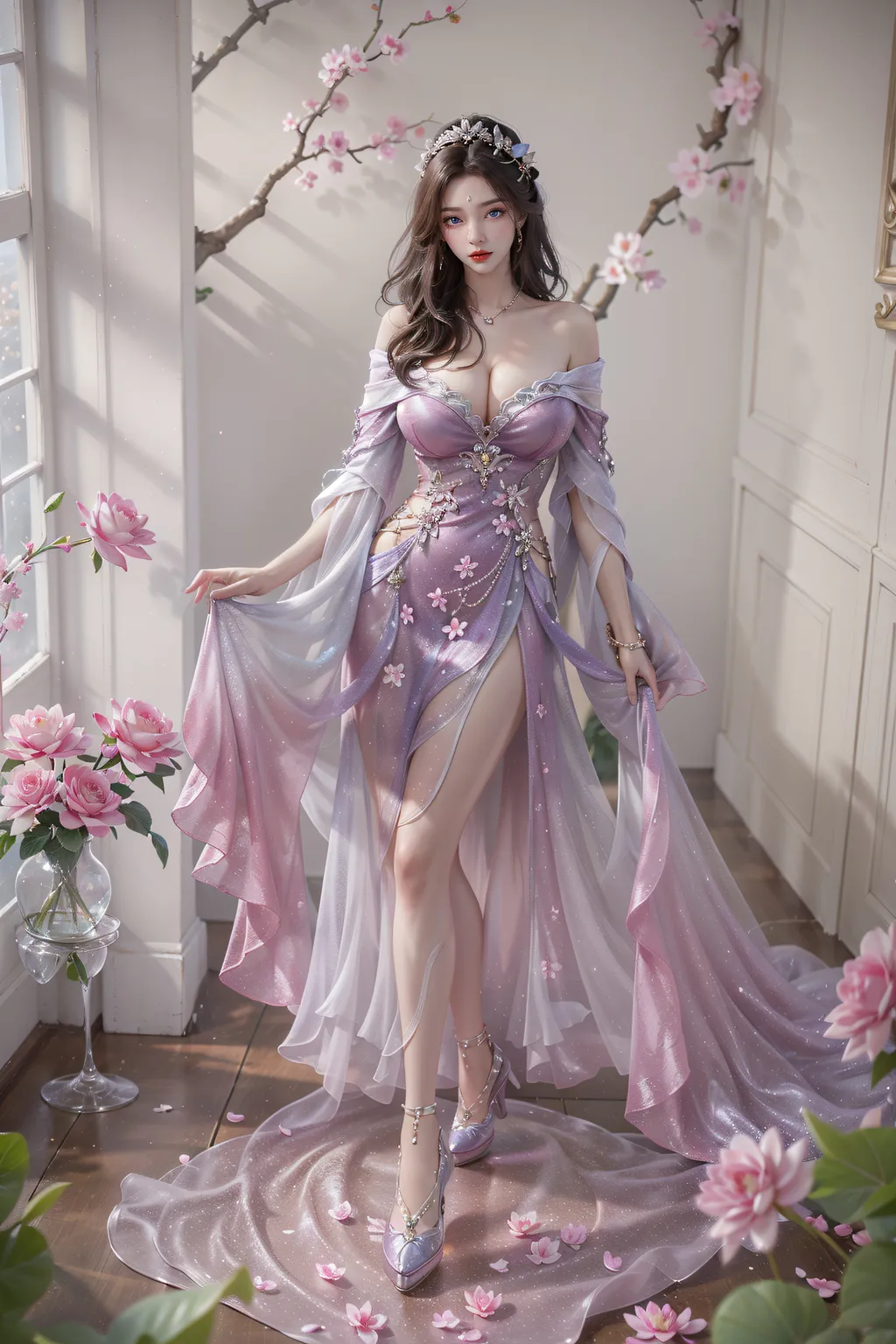 图片[8]-精选AI绘画 911 完美世界-月婵[36P]-草丛看图