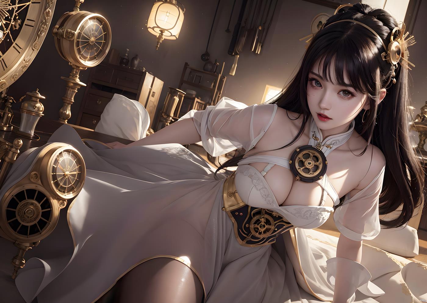 图片[6]-精选AI绘画 005 高清古风女装图[53P]-草丛看图