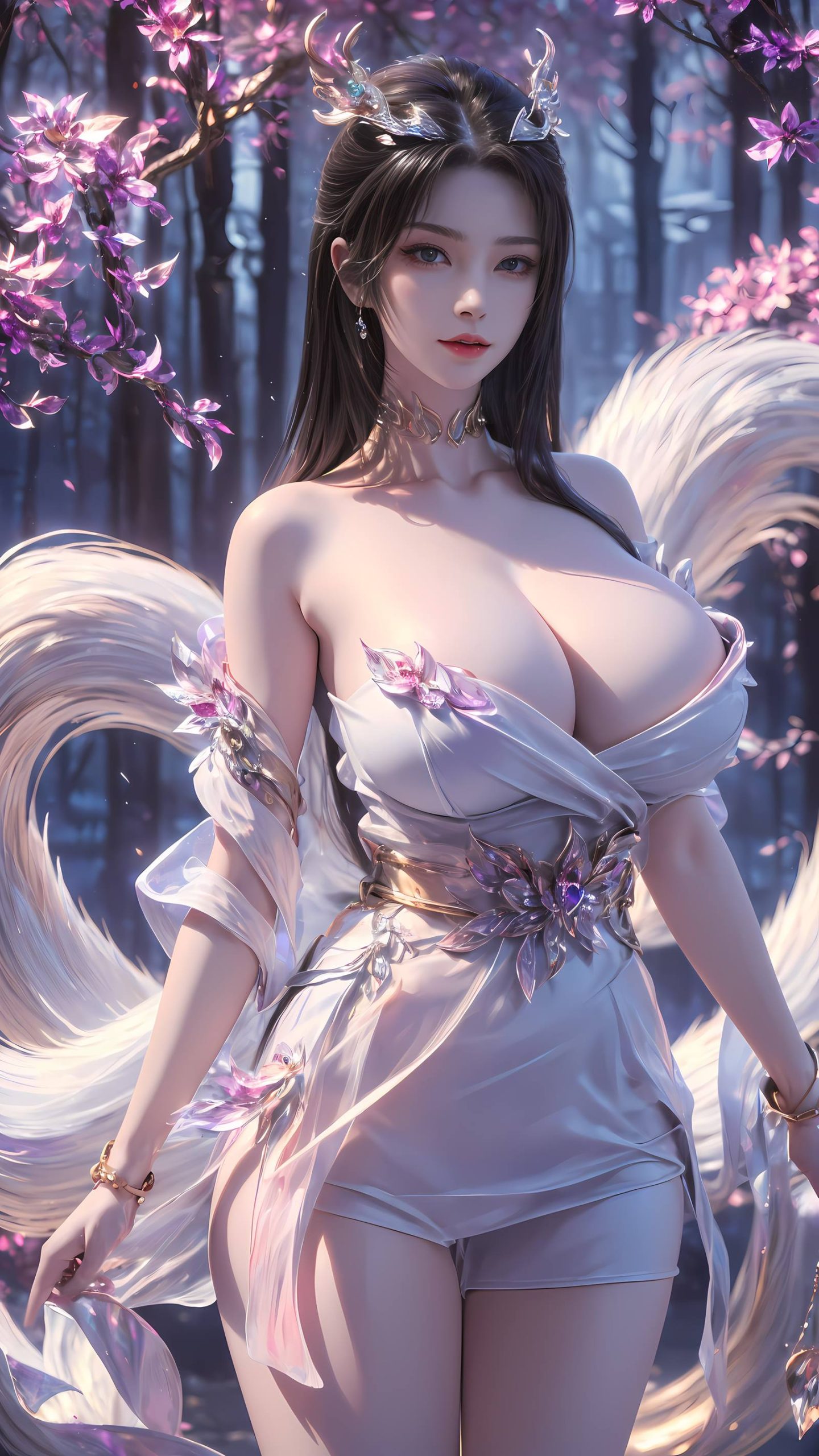 图片[3]-精选AI绘画 102 完美世界-天狐仙子[30P]-草丛看图