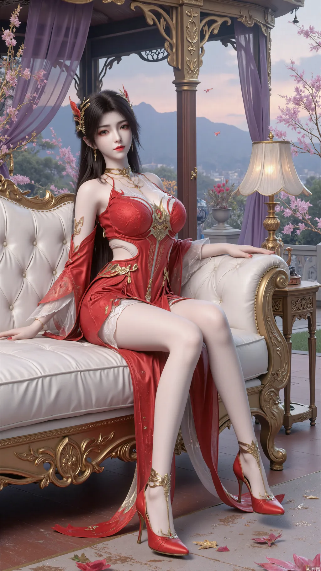 图片[4]-精选AI绘画 836 完美世界-火灵儿[77P]-草丛看图