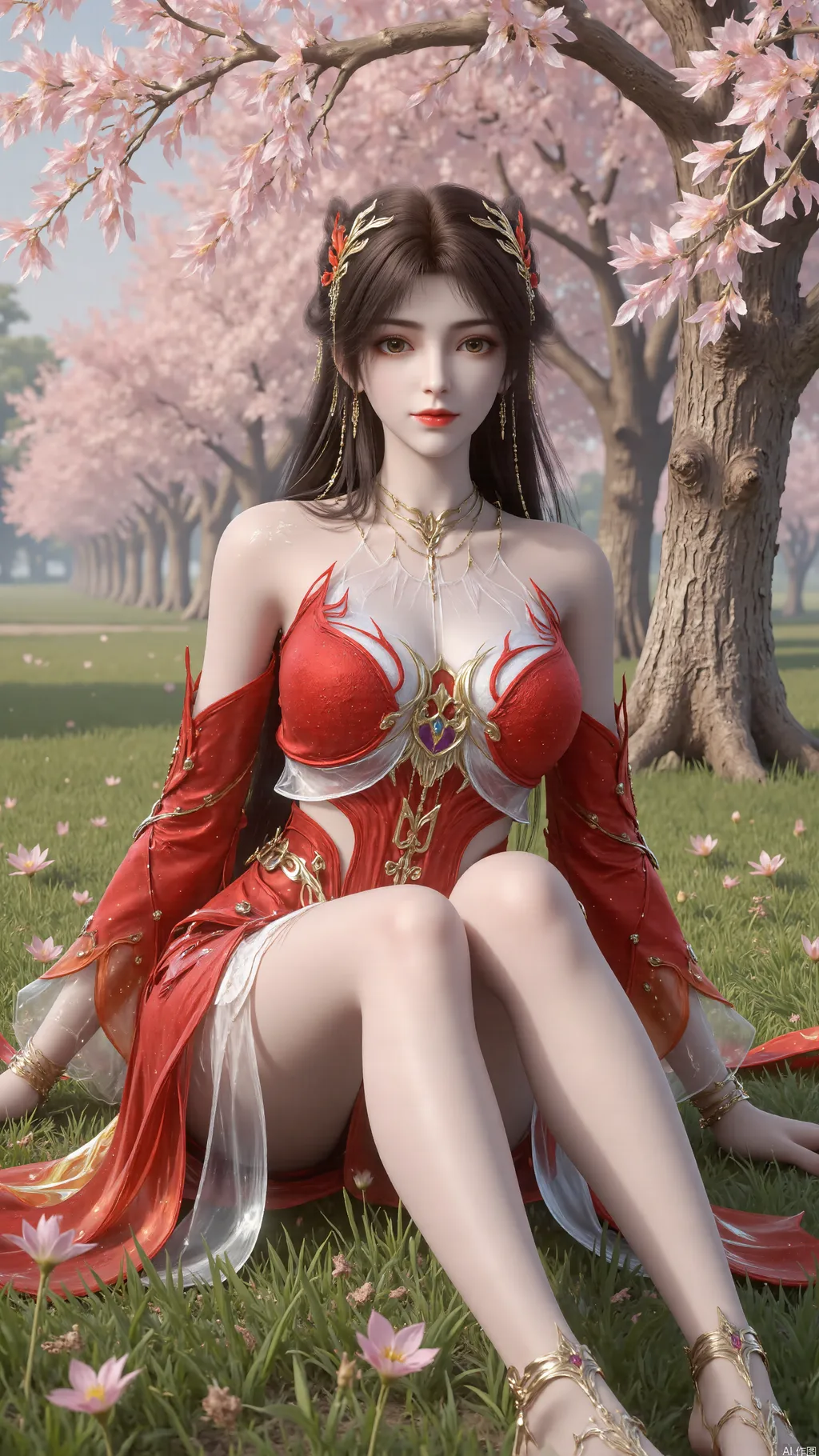 图片[7]-精选AI绘画 836 完美世界-火灵儿[77P]-草丛看图