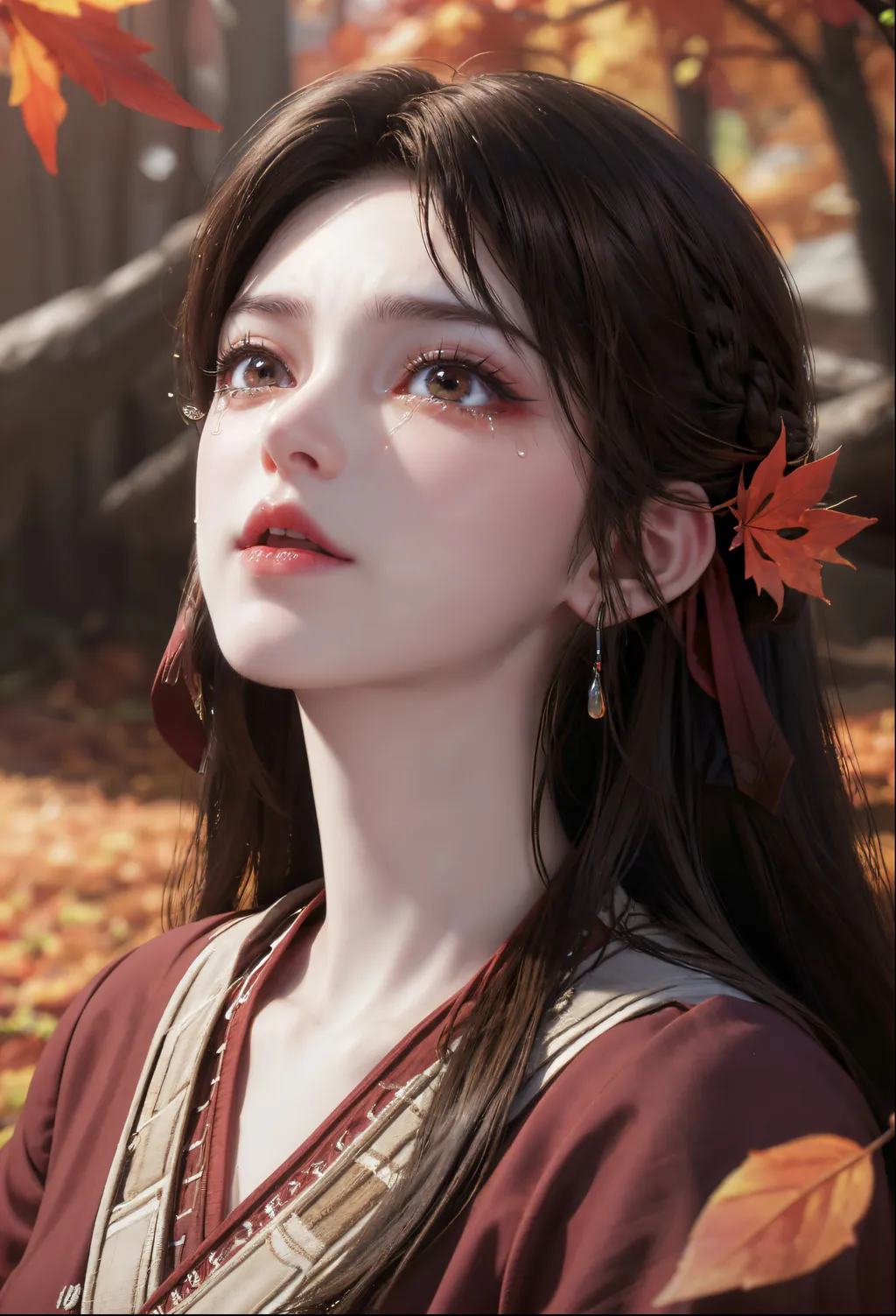 图片[5]-精选AI绘画 865 火灵儿-紫妍[30P]-草丛看图