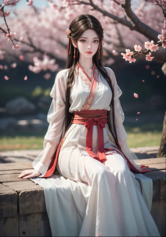 精选AI绘画 865 火灵儿-紫妍[30P]-草丛看图