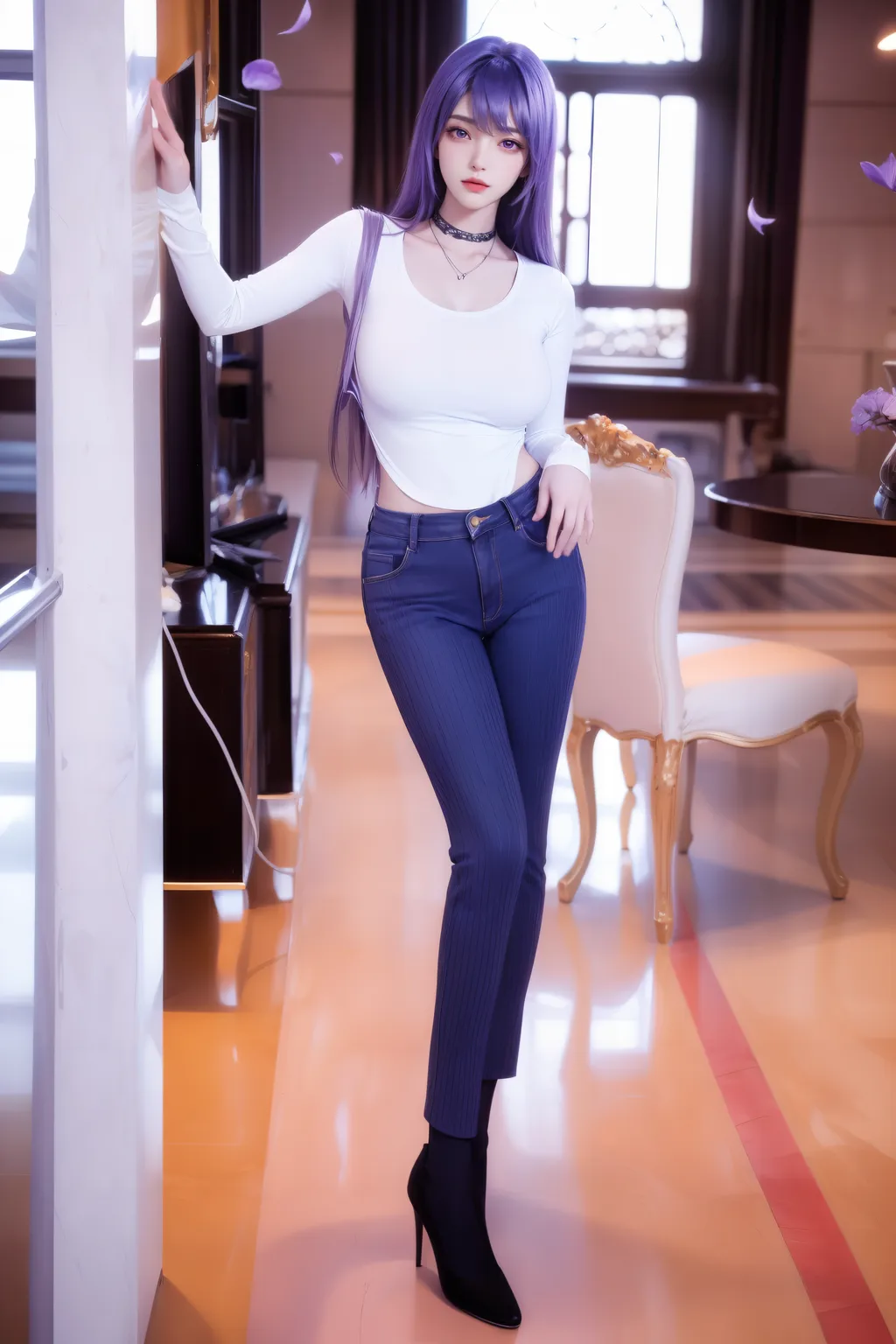 图片[5]-精选AI绘画 864 神印王座-圣采儿[15P]-草丛看图