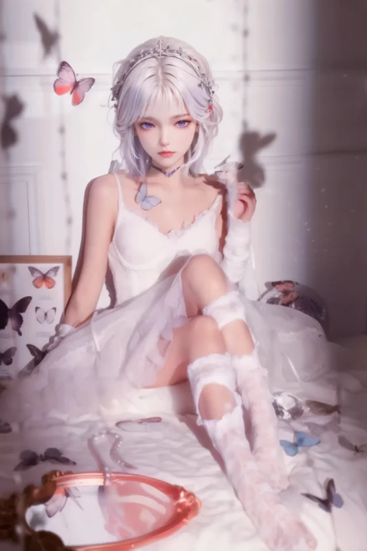 精选AI绘画 864 神印王座-圣采儿[15P]-草丛看图