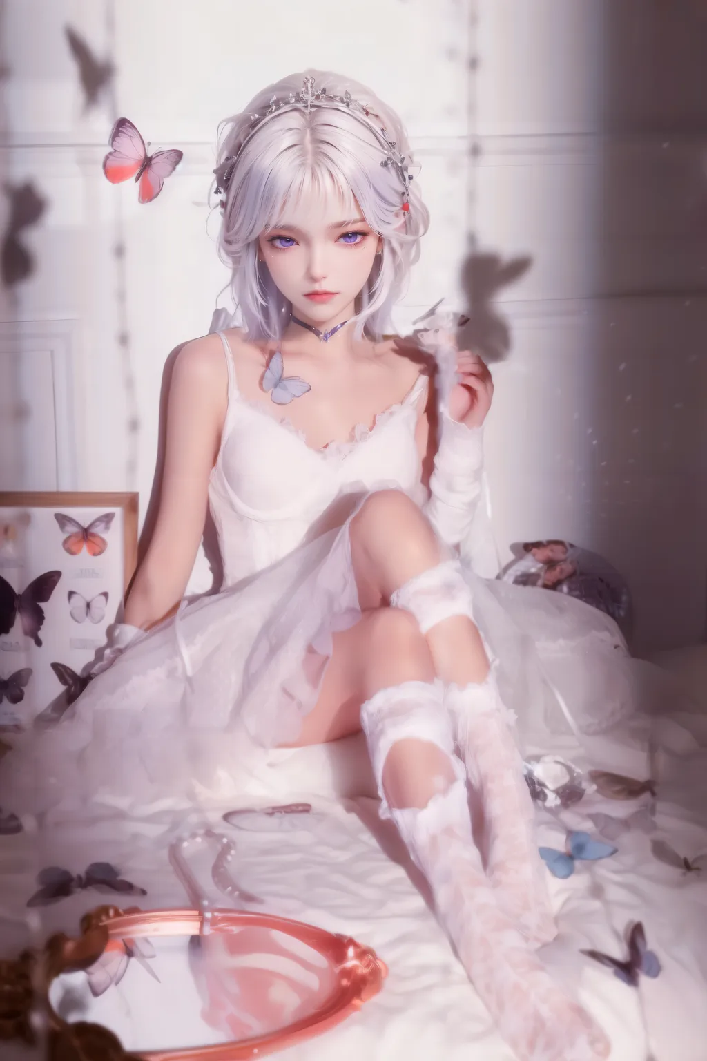 图片[1]-精选AI绘画 864 神印王座-圣采儿[15P]-草丛看图