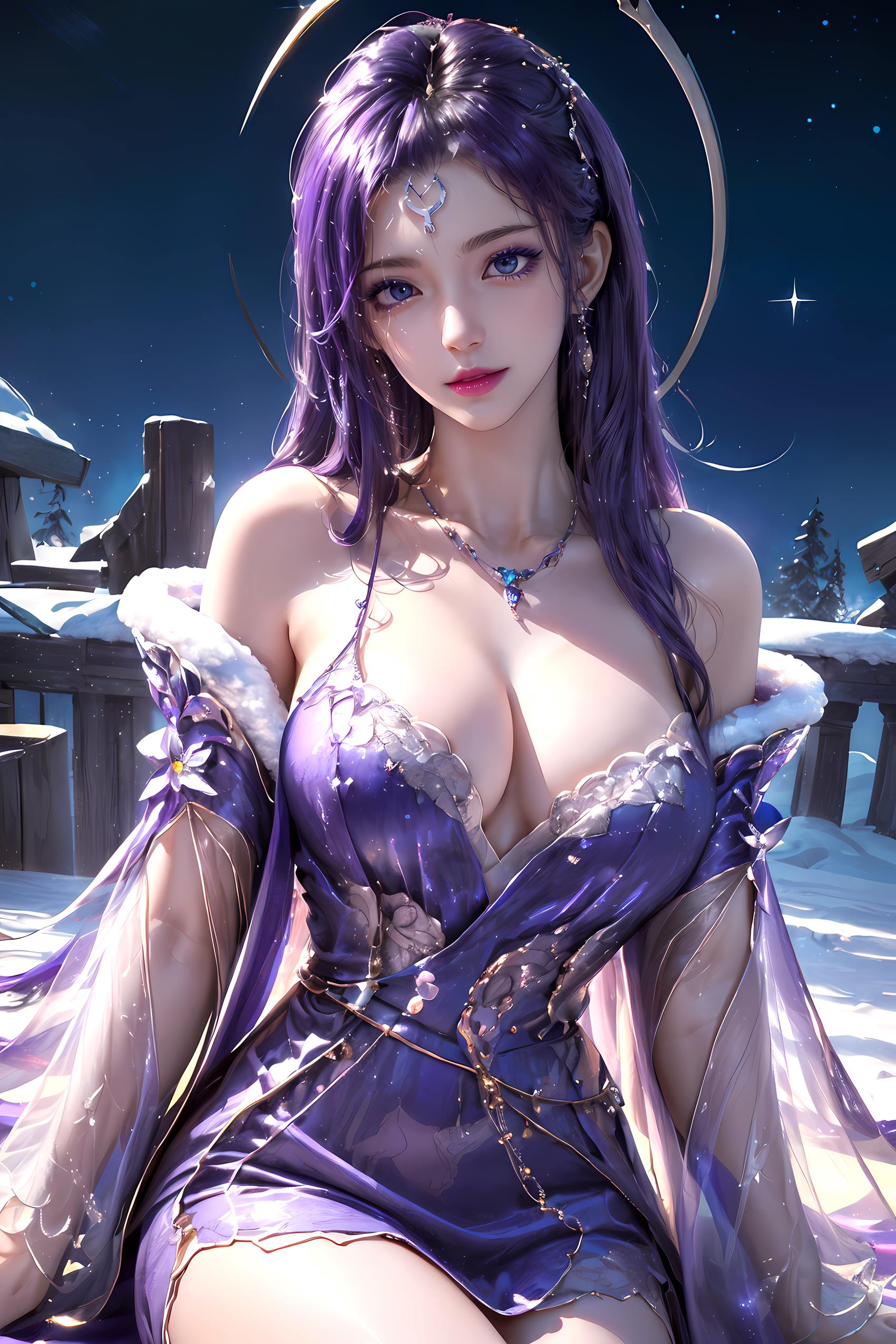 图片[2]-精选AI绘画 061 月姬 Collection[24P]-草丛看图