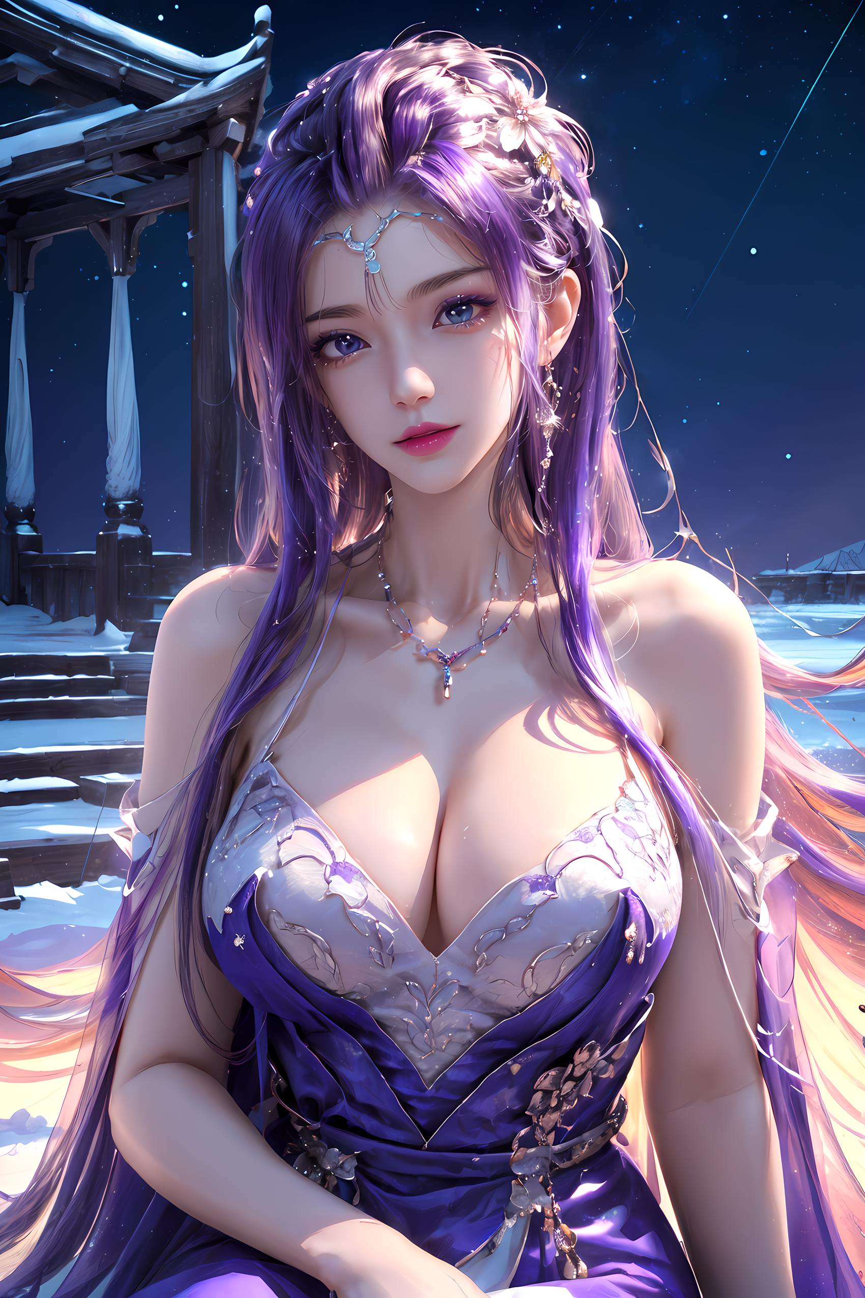 图片[3]-精选AI绘画 061 月姬 Collection[24P]-草丛看图