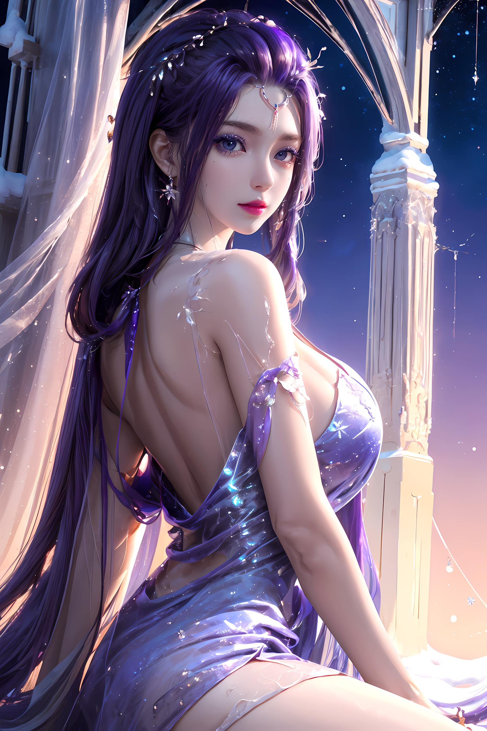 图片[5]-精选AI绘画 061 月姬 Collection[24P]-草丛看图