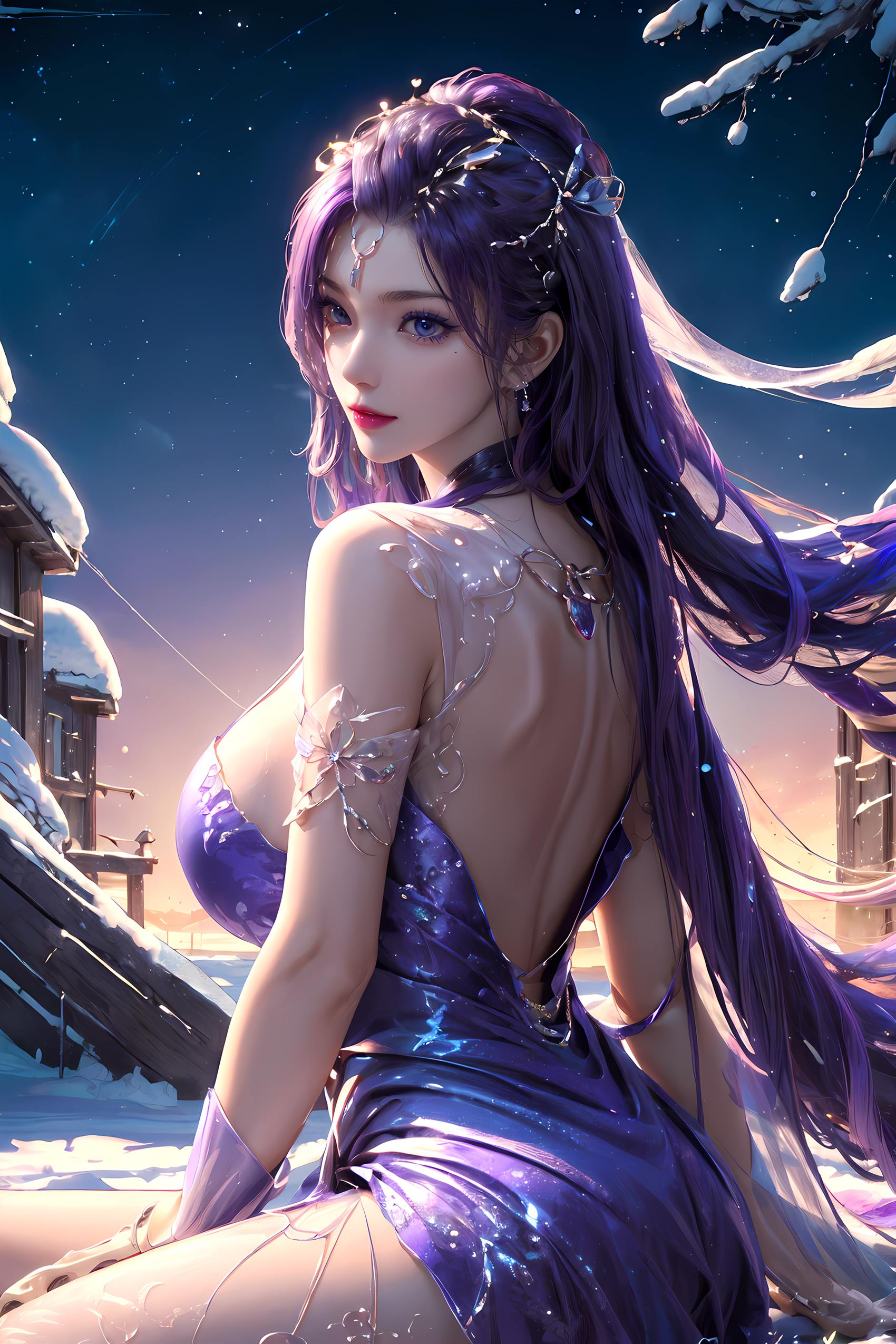 图片[7]-精选AI绘画 061 月姬 Collection[24P]-草丛看图